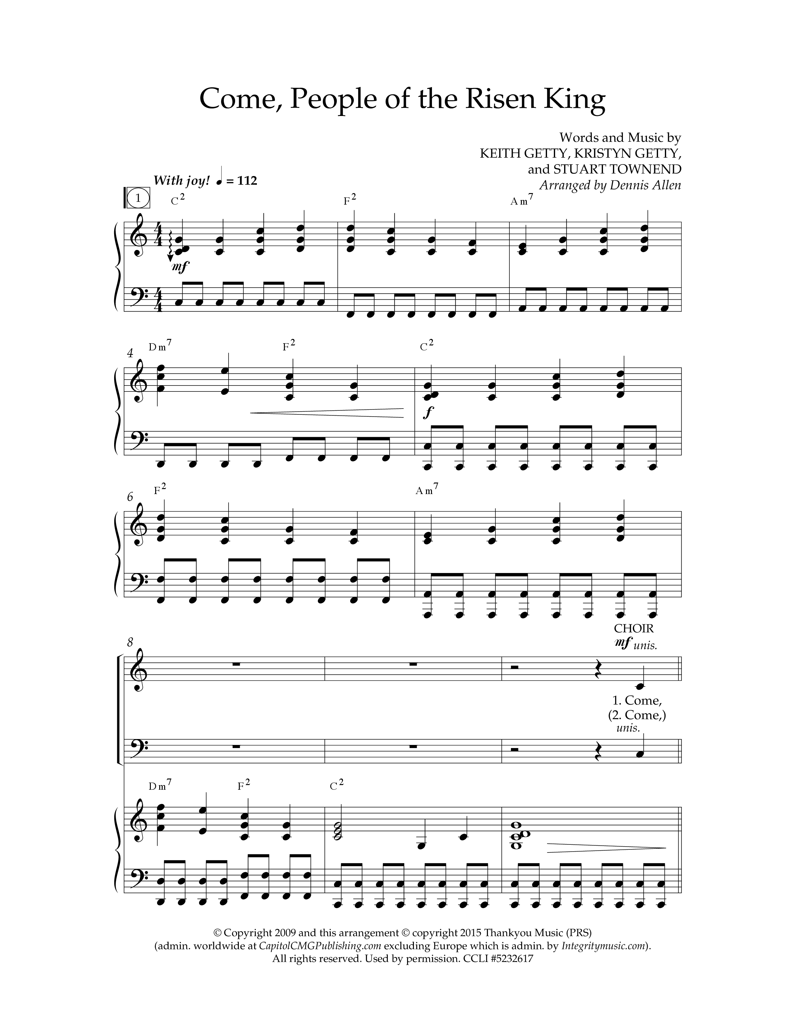 Behold The Lamb (7 Song Choral Collection) Choral Book (Lifeway Choral / Arr. Dennis Allen)