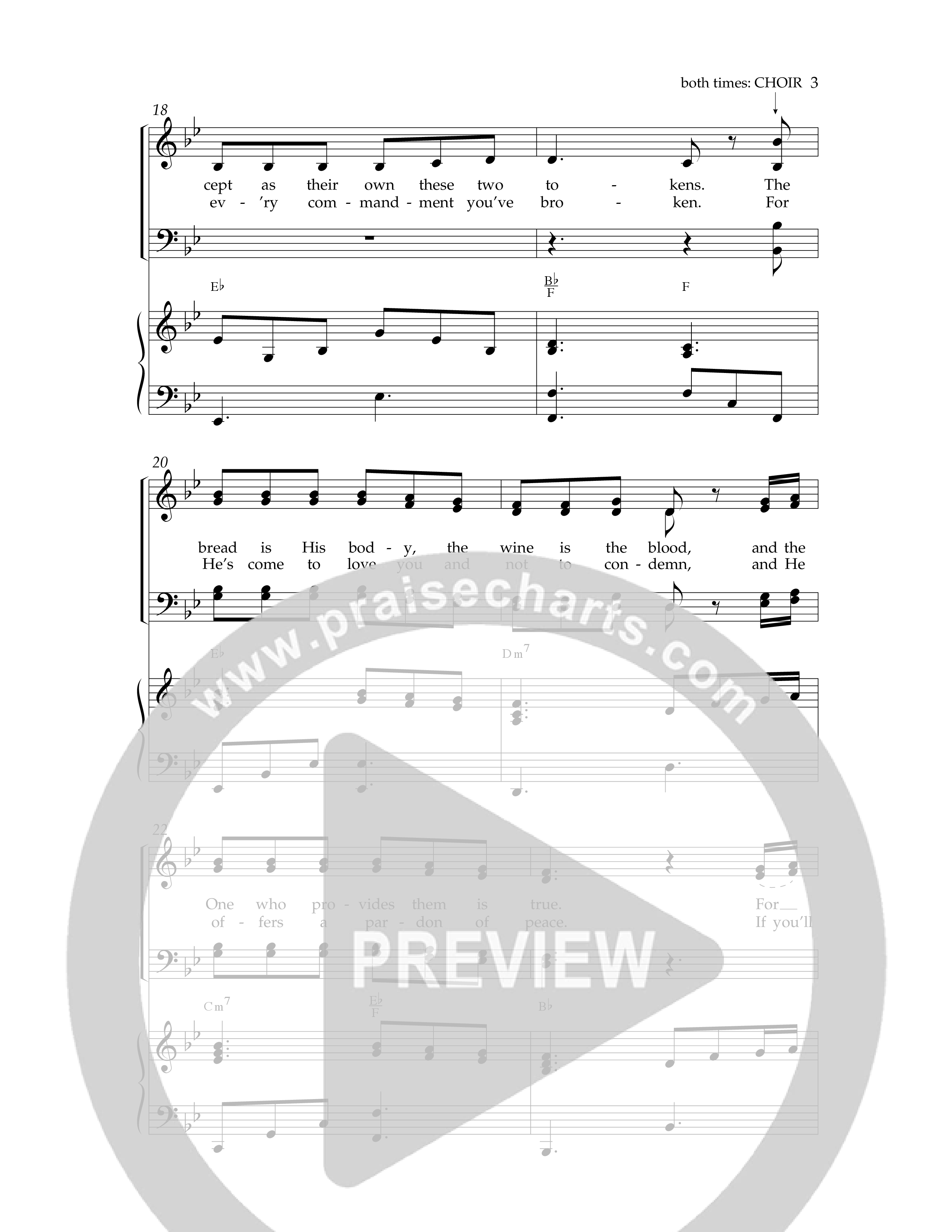 Behold The Lamb (7 Song Choral Collection) Song 2 (Piano SATB) (Lifeway Choral / Arr. Dennis Allen)