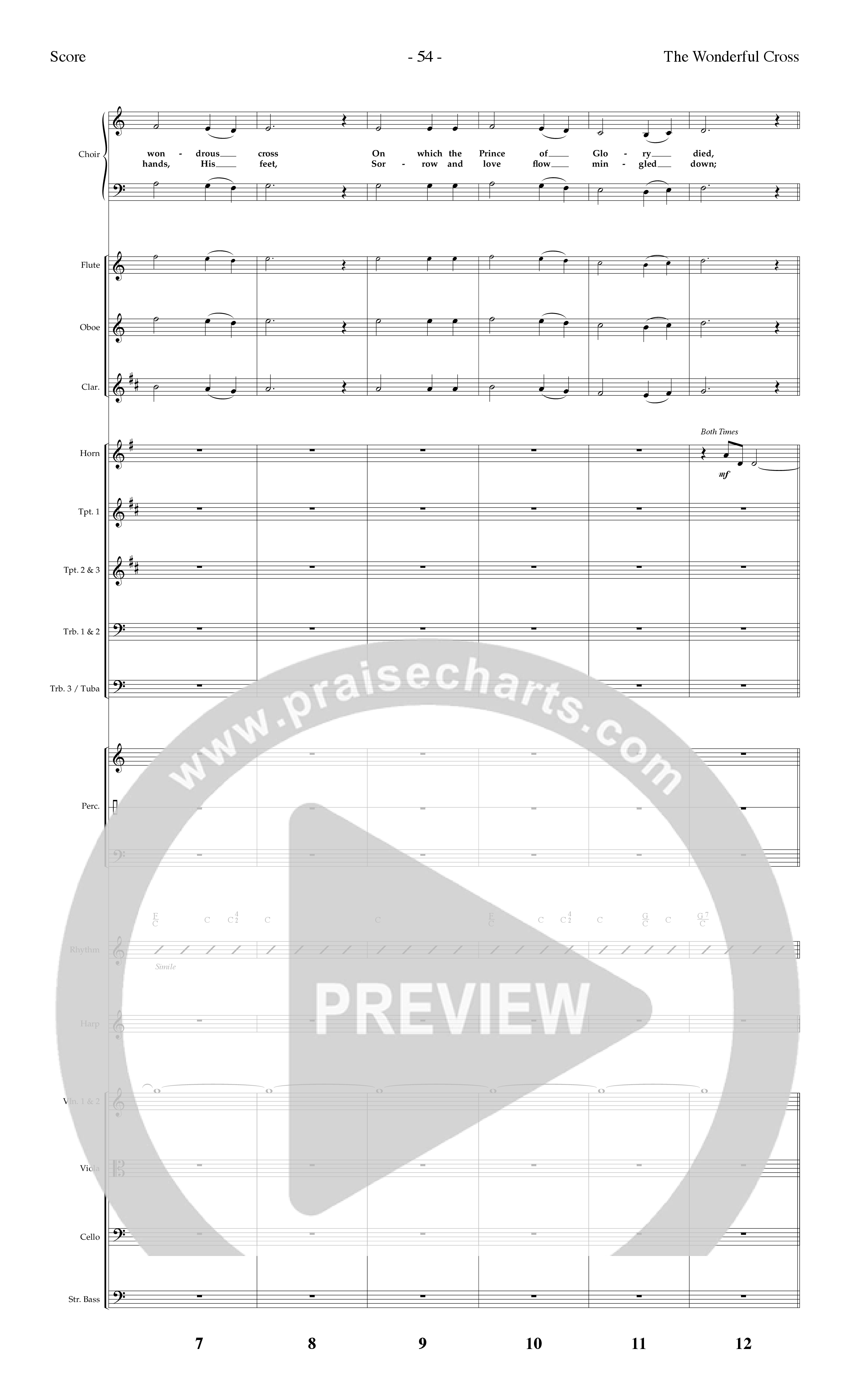 Behold The Lamb (7 Song Choral Collection) Song 4 (Orchestration) (Lifeway Choral / Arr. Dennis Allen)