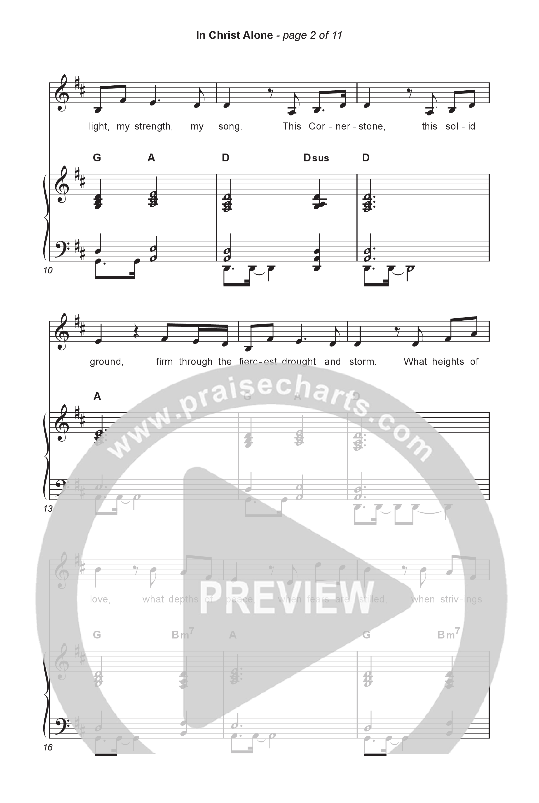 In Christ Alone (Choral/SATB) Octavo (SATB & Pno) (Lily Cottrell / Arr. Travis Cottrell / Orch. Mason Brown)