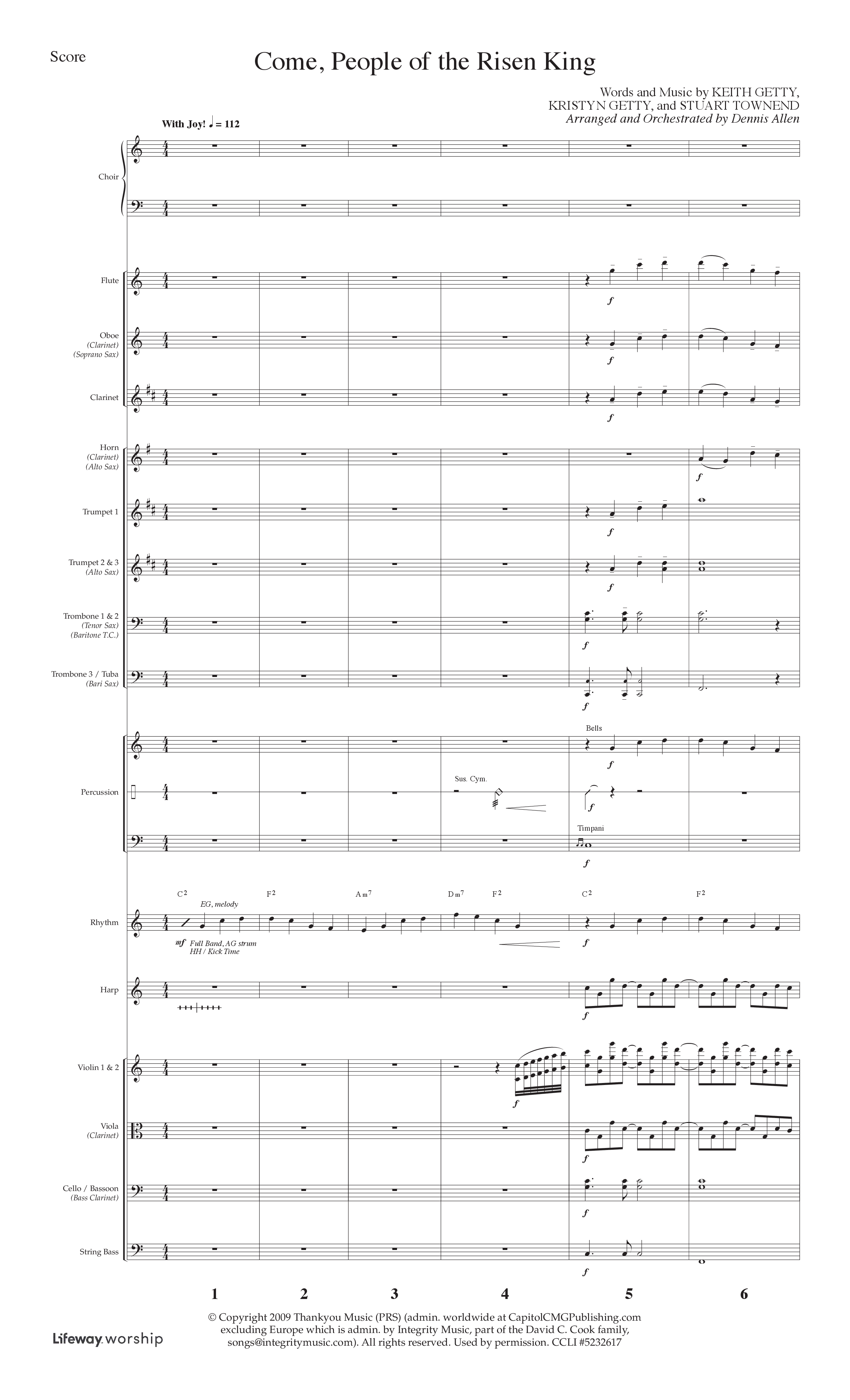 God So Loved The World (6 Song Choral Collection) Orchestrations (Lifeway Choral / Arr. Dennis Allen)