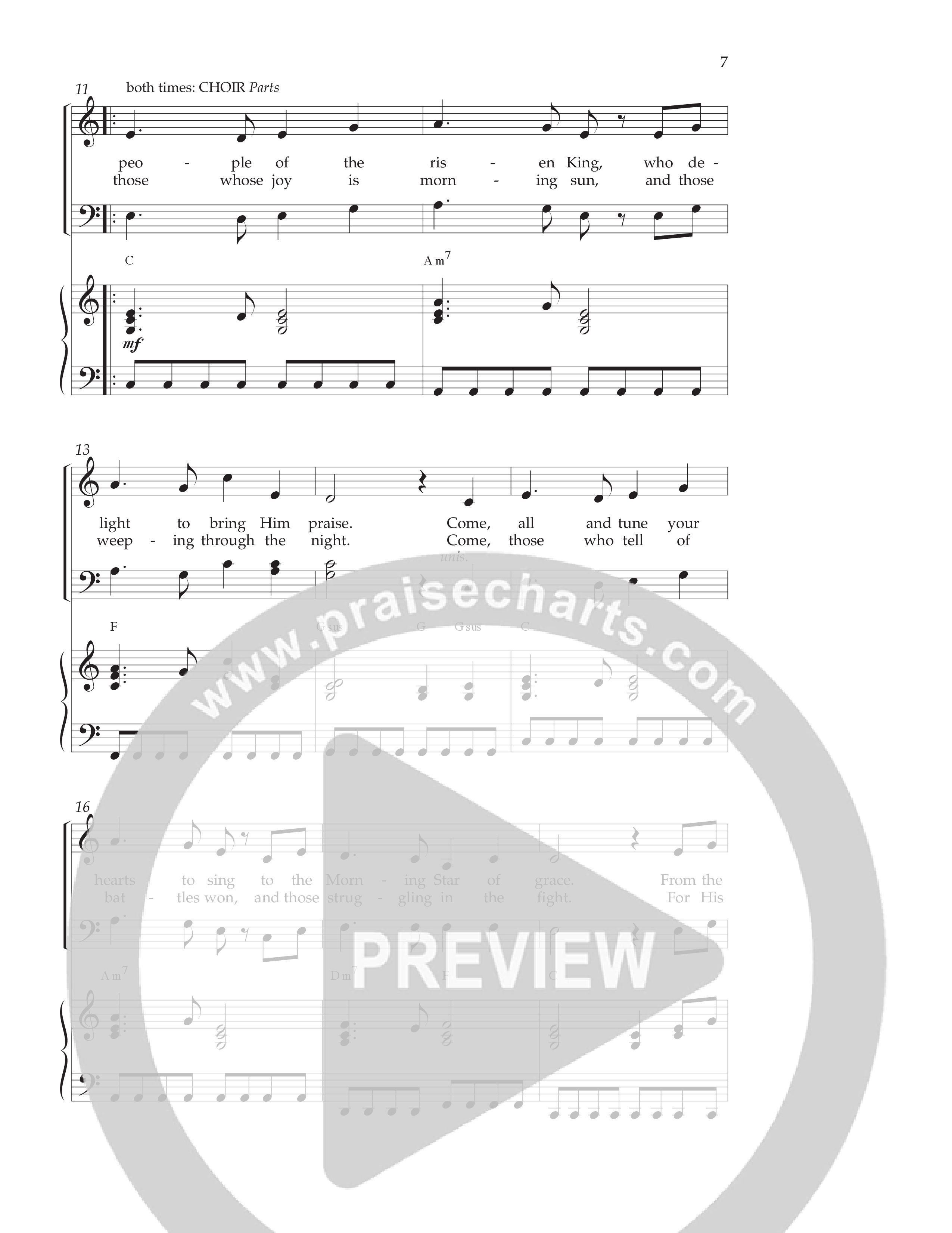 God So Loved The World (6 Song Choral Collection) Song 1 (Piano SATB) (Lifeway Choral / Arr. Dennis Allen)