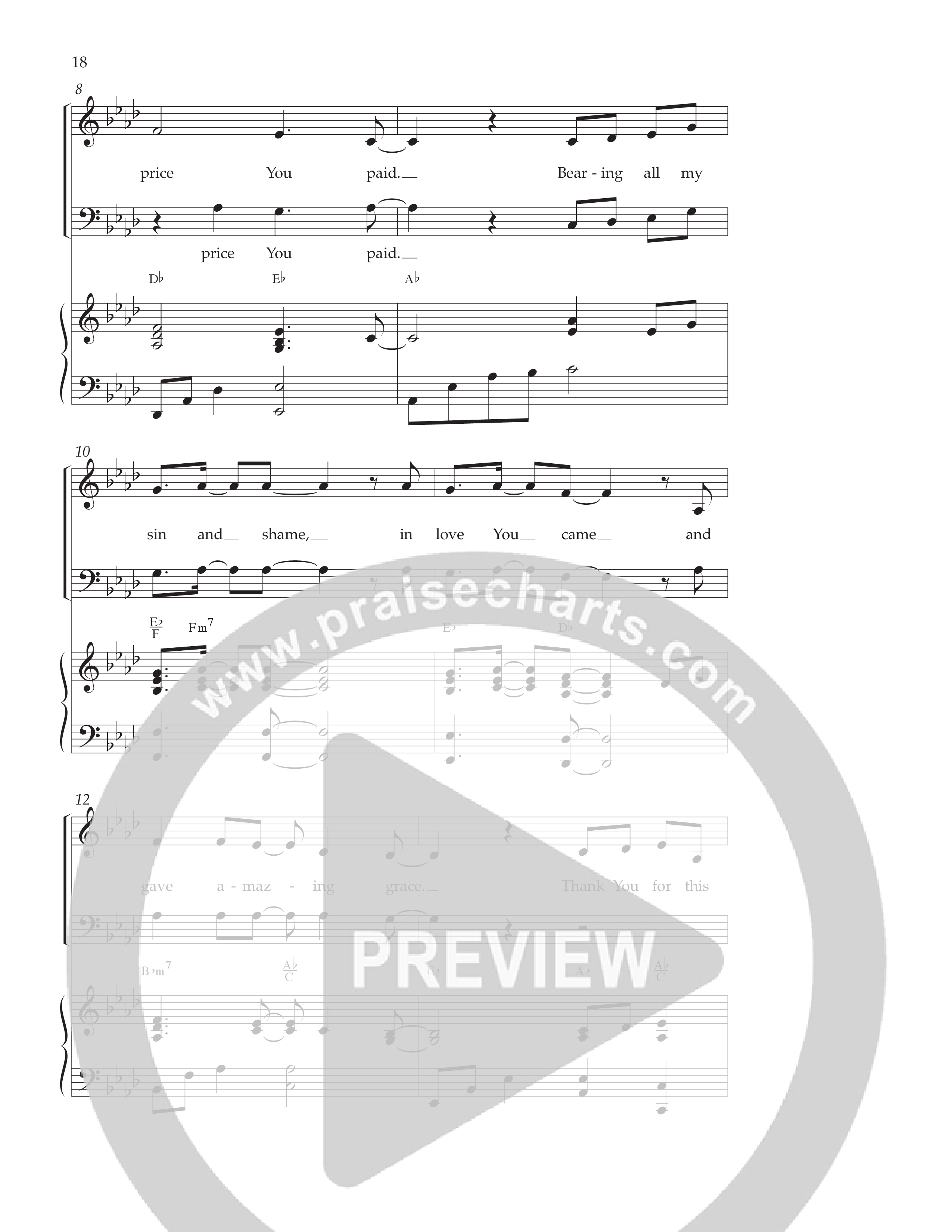 God So Loved The World (6 Song Choral Collection) Song 2 (Piano SATB) (Lifeway Choral / Arr. Dennis Allen)