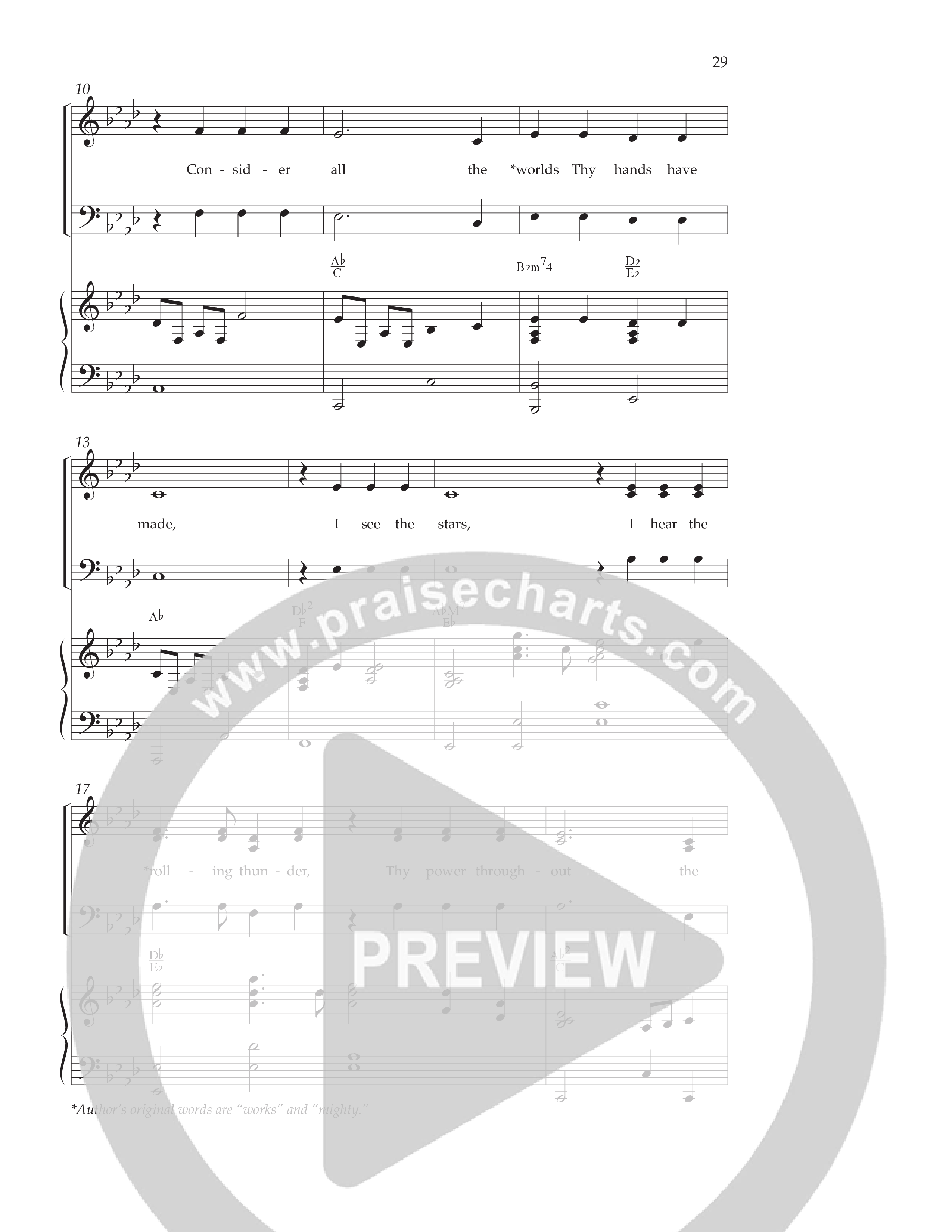 God So Loved The World (6 Song Choral Collection) Song 3 (Piano SATB) (Lifeway Choral / Arr. Dennis Allen)