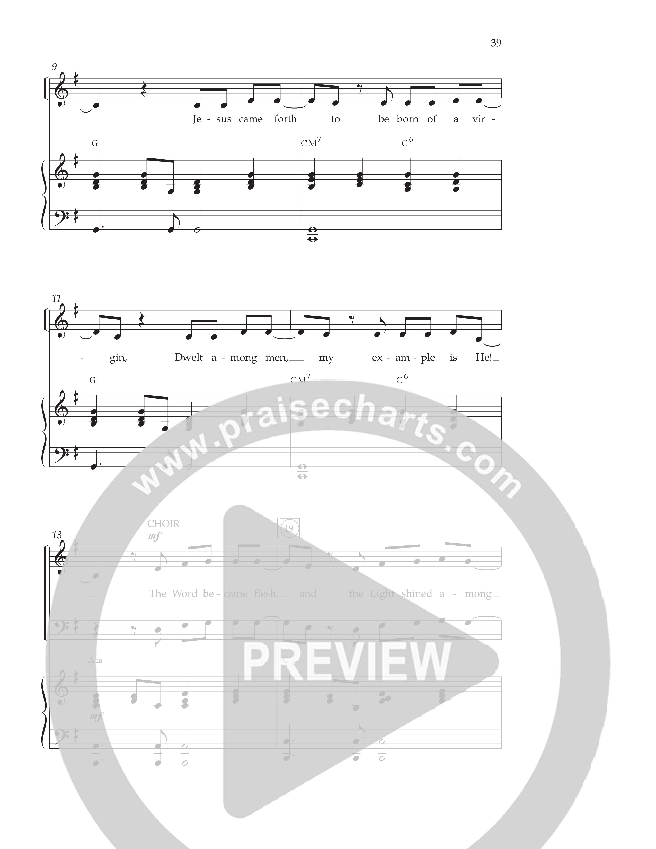 God So Loved The World (6 Song Choral Collection) Song 4 (Piano SATB) (Lifeway Choral / Arr. Dennis Allen)