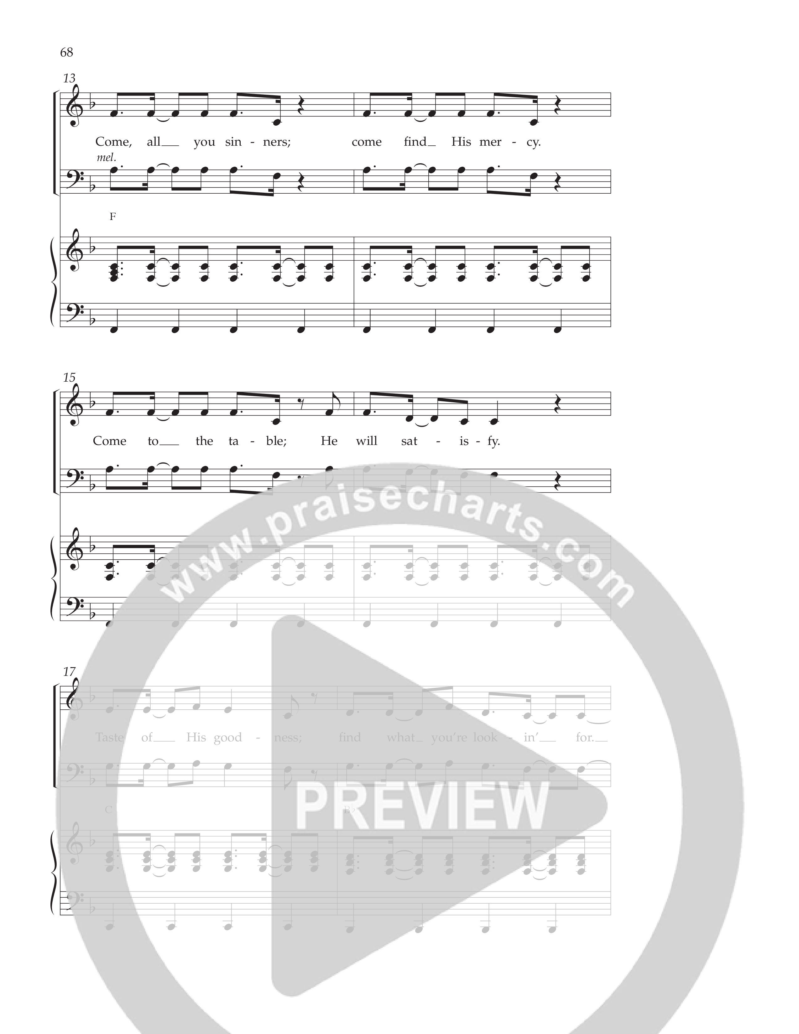 God So Loved The World (6 Song Choral Collection) Song 6 (Piano SATB) (Lifeway Choral / Arr. Dennis Allen)