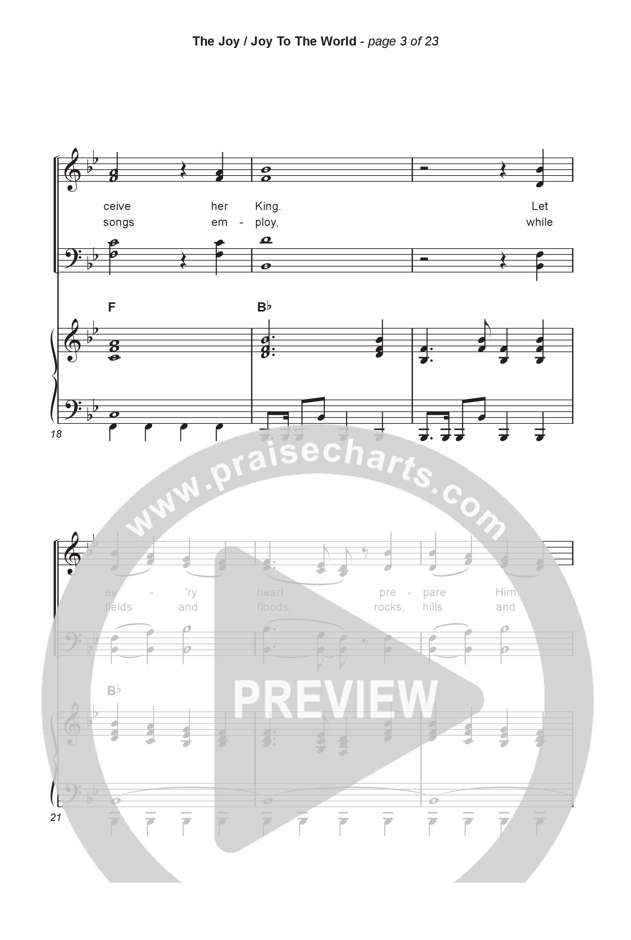 The Joy / Joy To The World (Sing It Now) Octavo (SATB & Pno) (The Belonging Co / David Dennis / Arr. Luke Gambill)