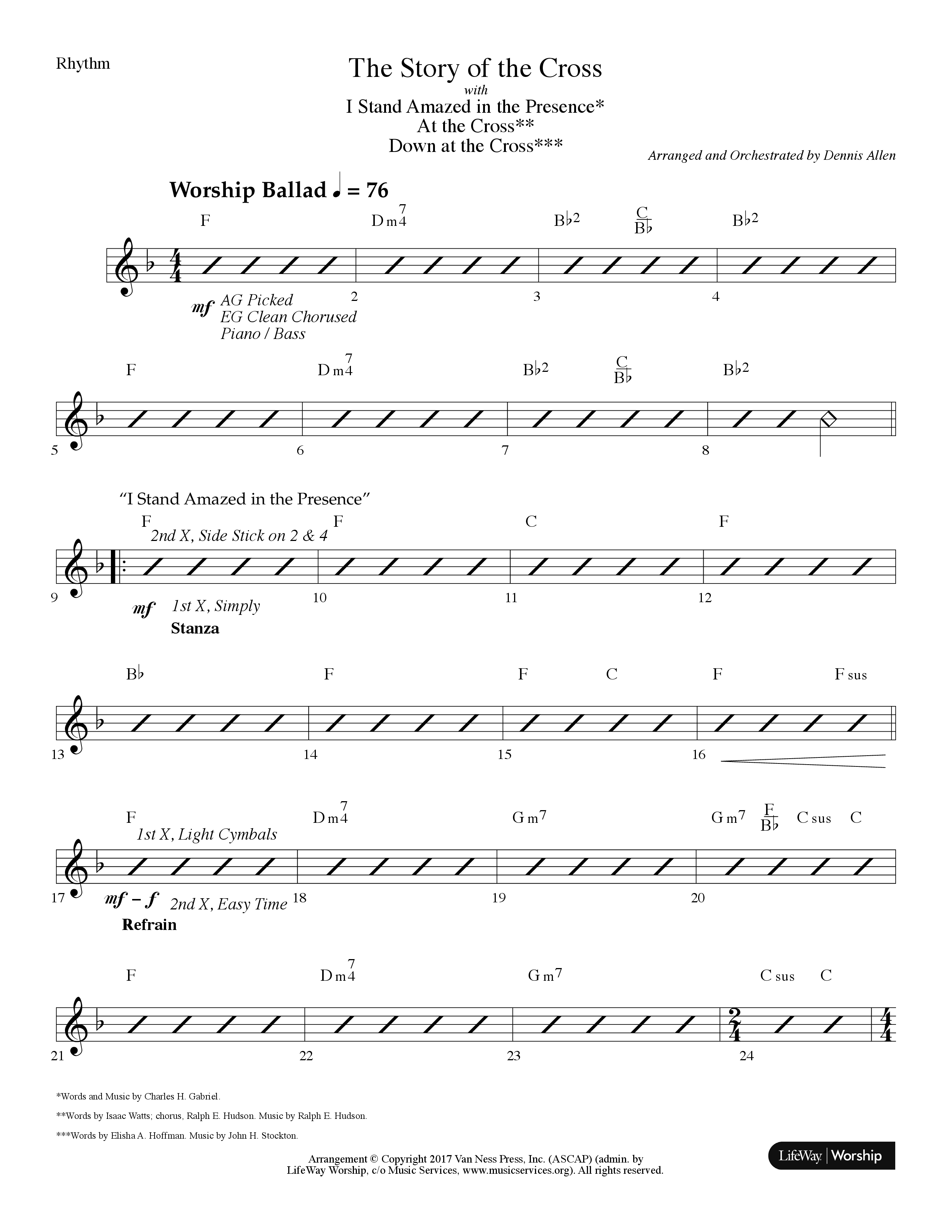 Blessed Redeemer (7 Song Choral Collection) Song 3 (Rhythm) (Lifeway Choral / Arr. Dennis Allen)