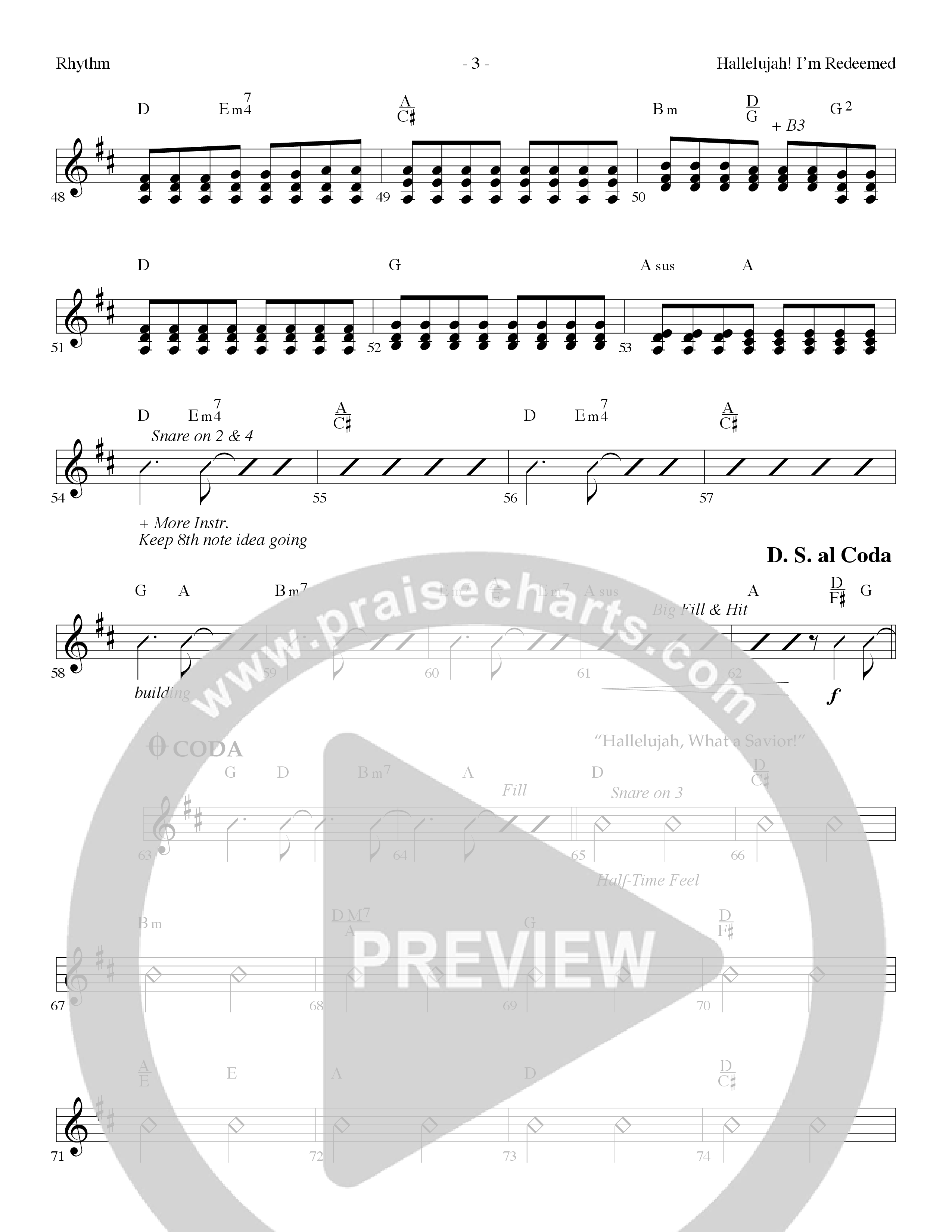 Blessed Redeemer (7 Song Choral Collection) Song 4 (Rhythm) (Lifeway Choral / Arr. Dennis Allen)