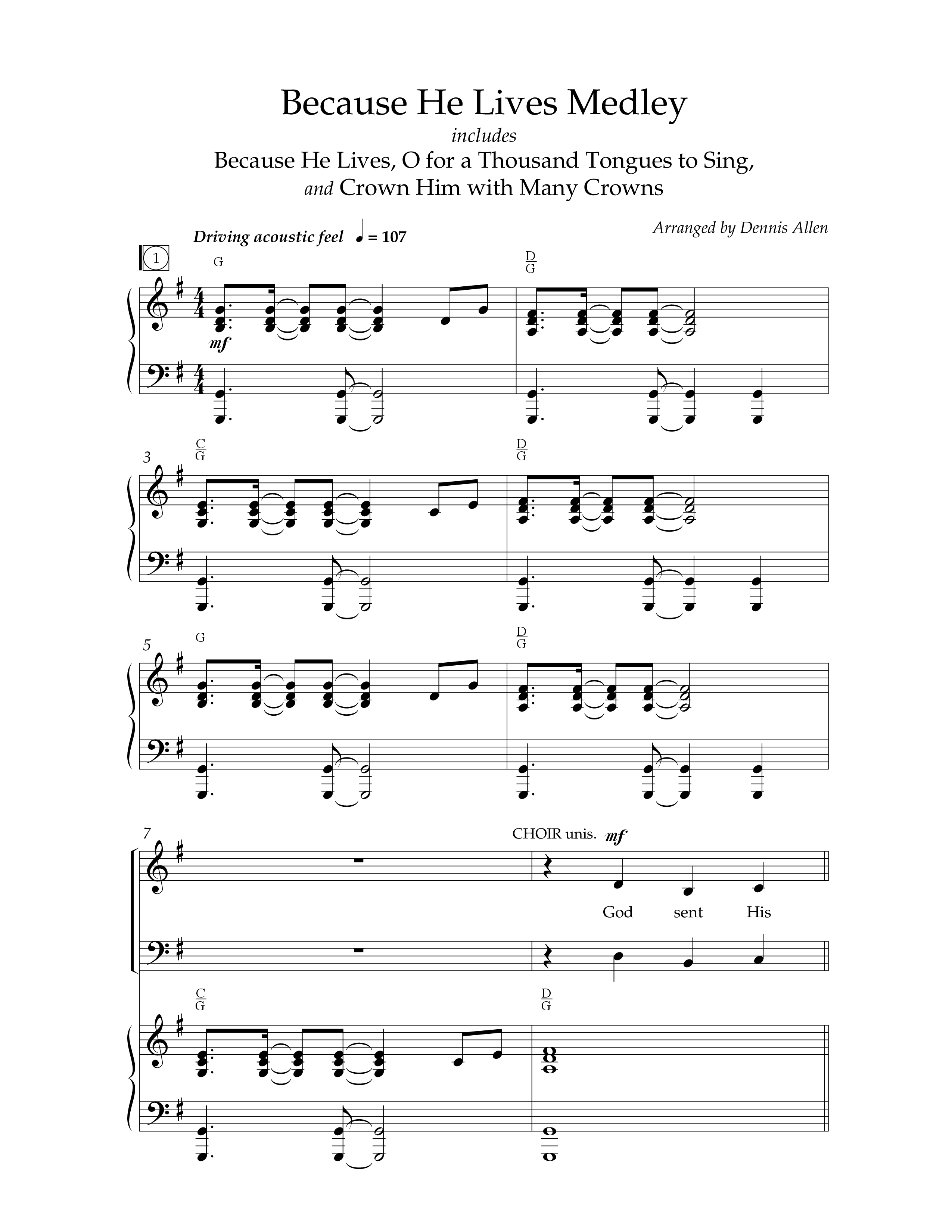 Jesus Messiah (8 Song Choral Collection) Choral Book (Lifeway Choral / Arr. Dennis Allen)