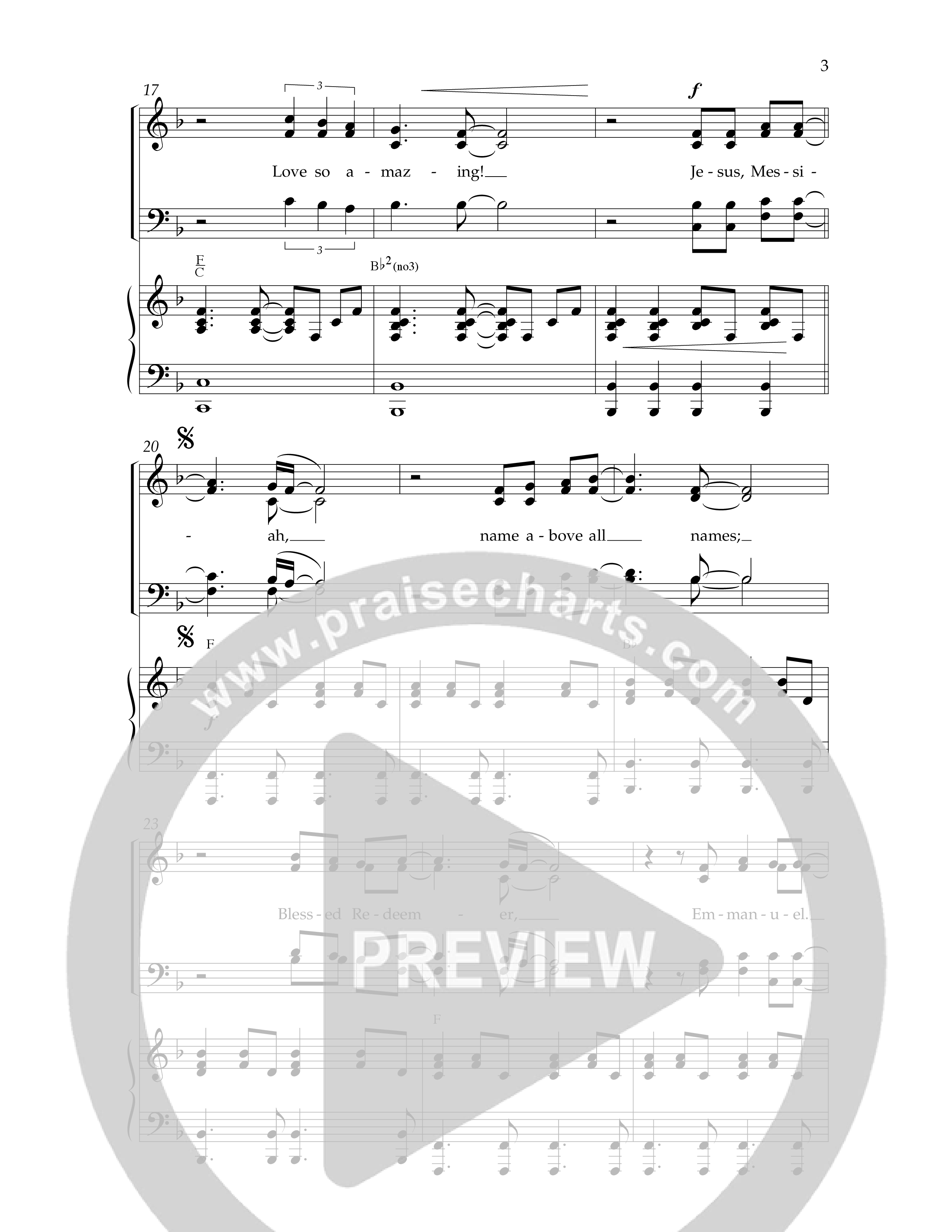 Jesus Messiah (8 Song Choral Collection) Song 2 (Piano SATB) (Lifeway Choral / Arr. Dennis Allen)