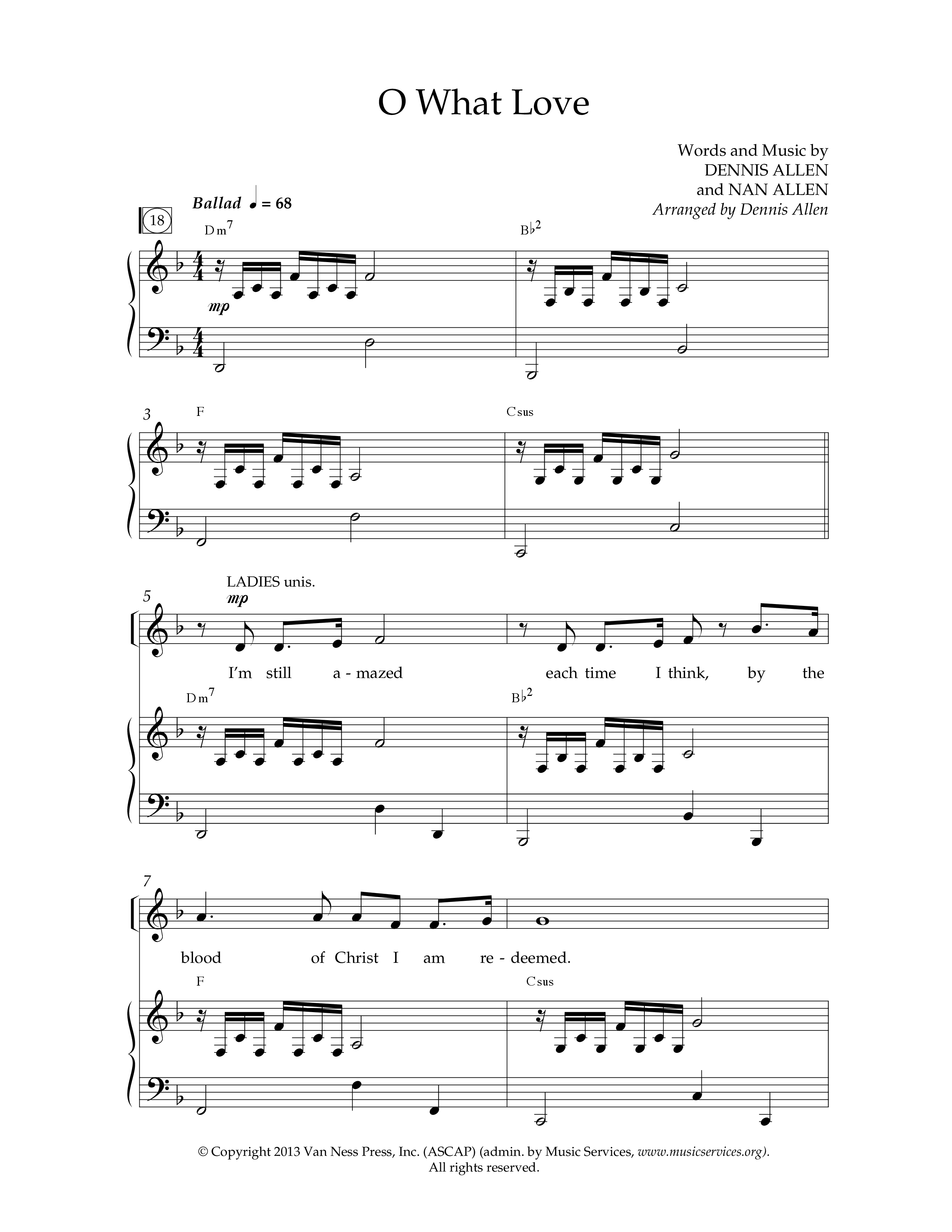 Jesus Messiah (8 Song Choral Collection) Song 5 (Piano SATB) (Lifeway Choral / Arr. Dennis Allen)