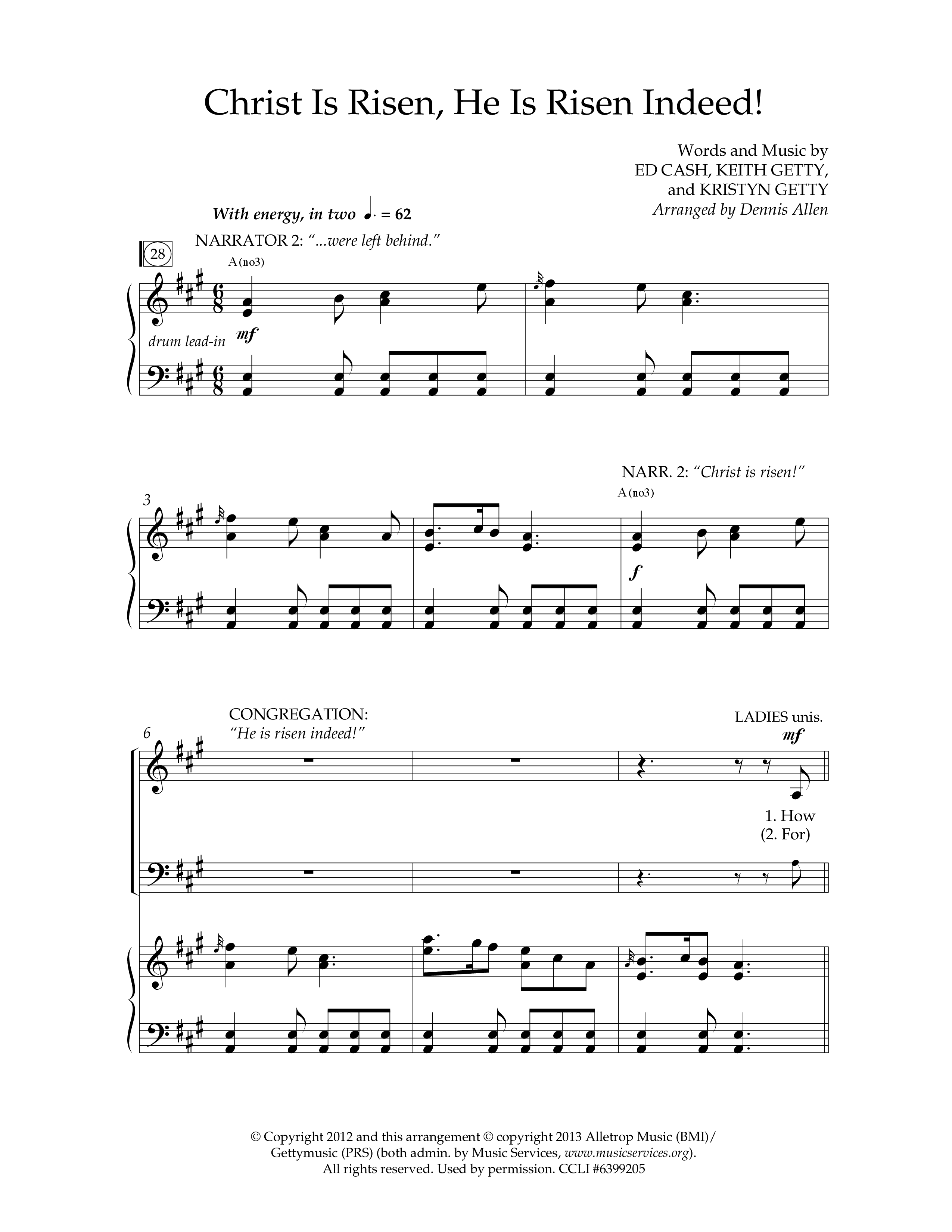 Jesus Messiah (8 Song Choral Collection) Song 7 (Piano SATB) (Lifeway Choral / Arr. Dennis Allen)