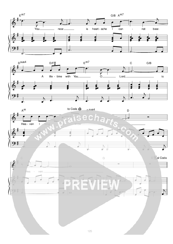 Heaven Piano/Vocal (Hillsong Worship)
