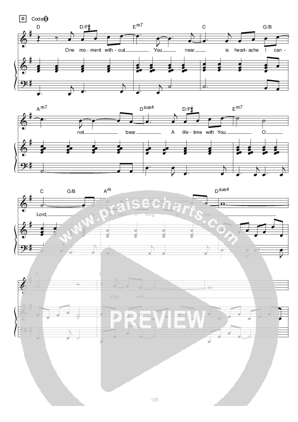 Heaven Lead & Piano (Hillsong Worship)