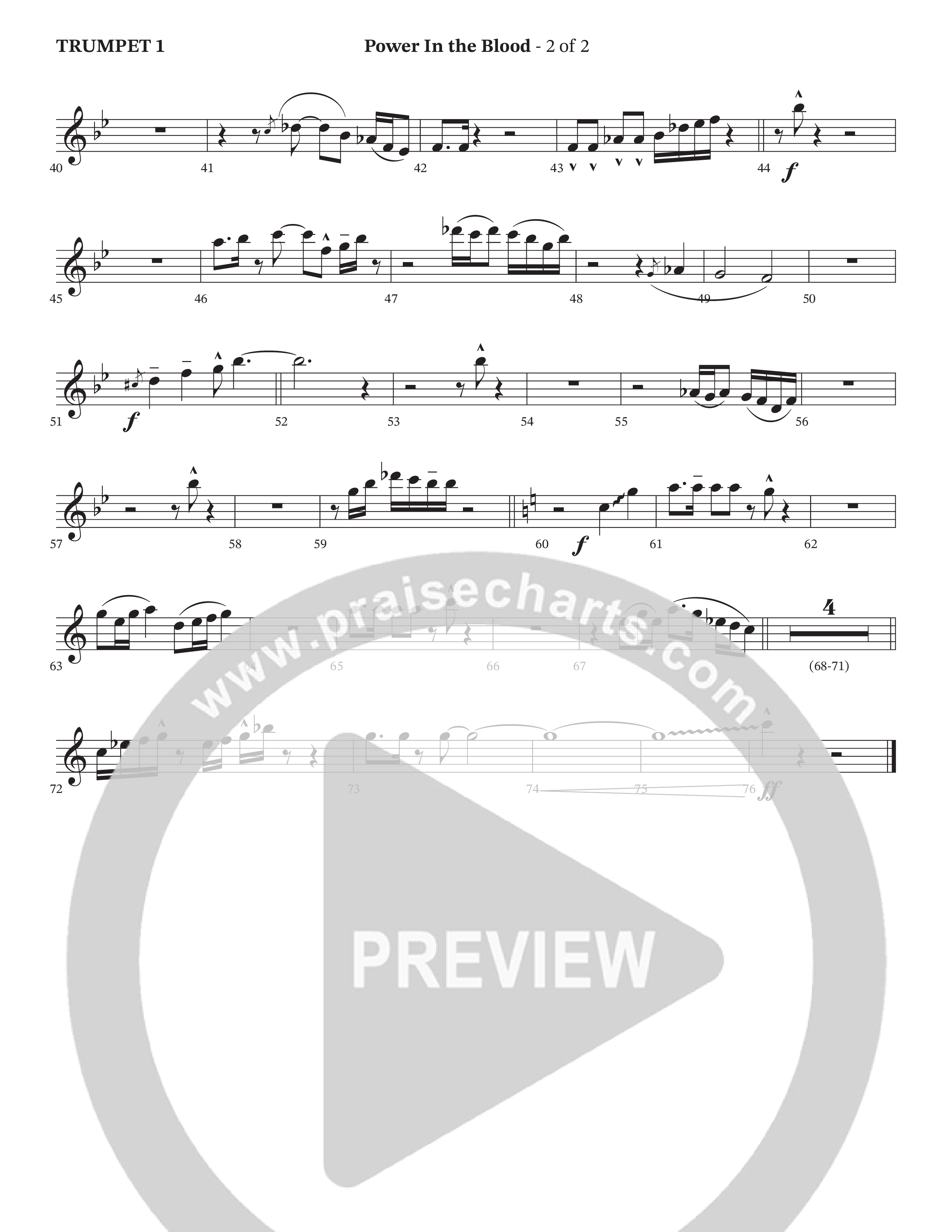 Power In The Blood Brass Pack (StowTown Worship / TaRanda Greene / Arr. Matthew Summers / Orch. J. Daniel Smith)