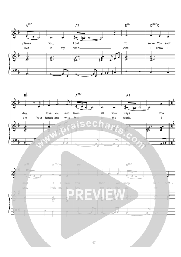 Do What You Say Piano/Vocal & Lead (Hillsong Worship)