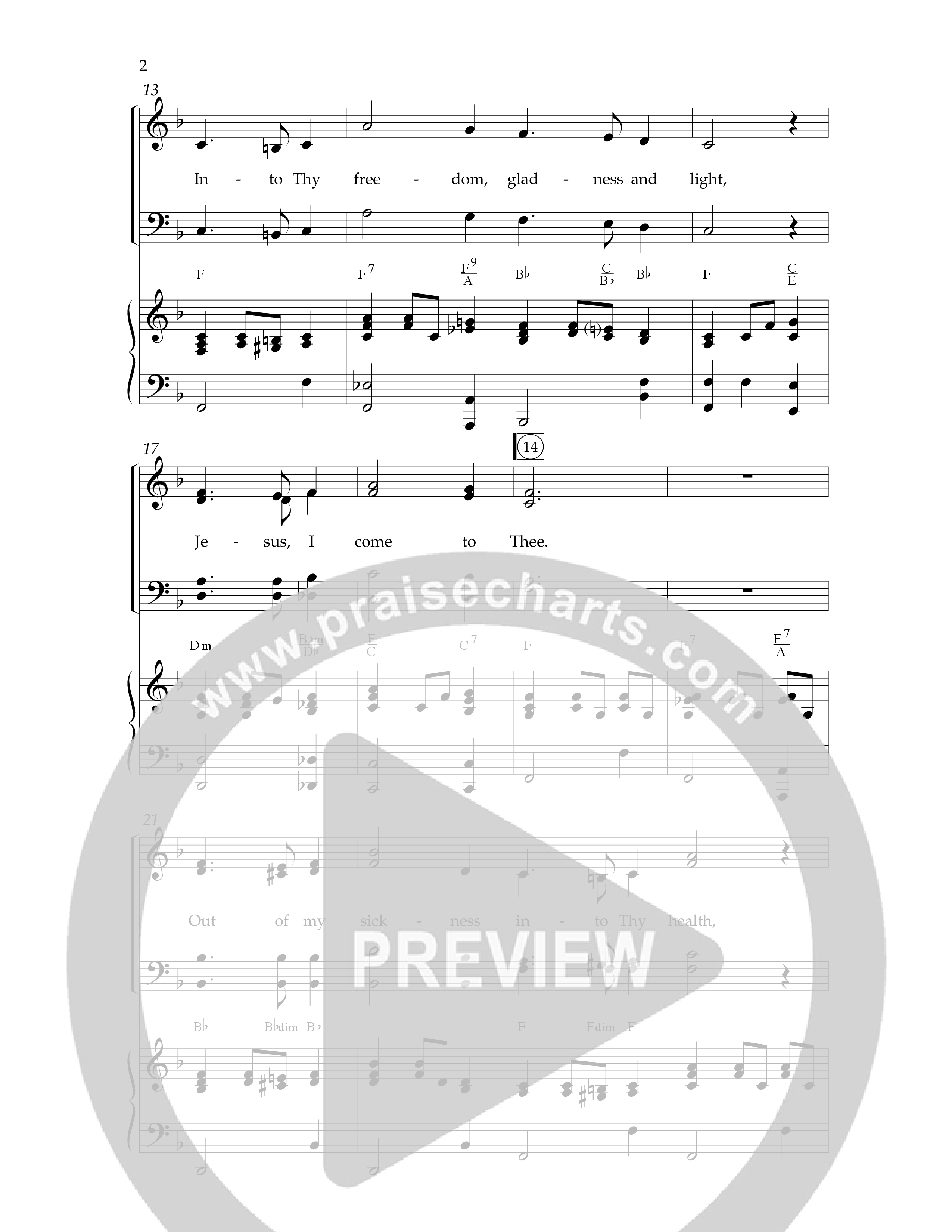 Jesus I Come Medley (with Whiter Than Snow, The Blood Will Never Lose Its Power) (Choral Anthem SATB) Anthem (SATB/Piano) (Lifeway Choral / Arr. Dennis Allen)