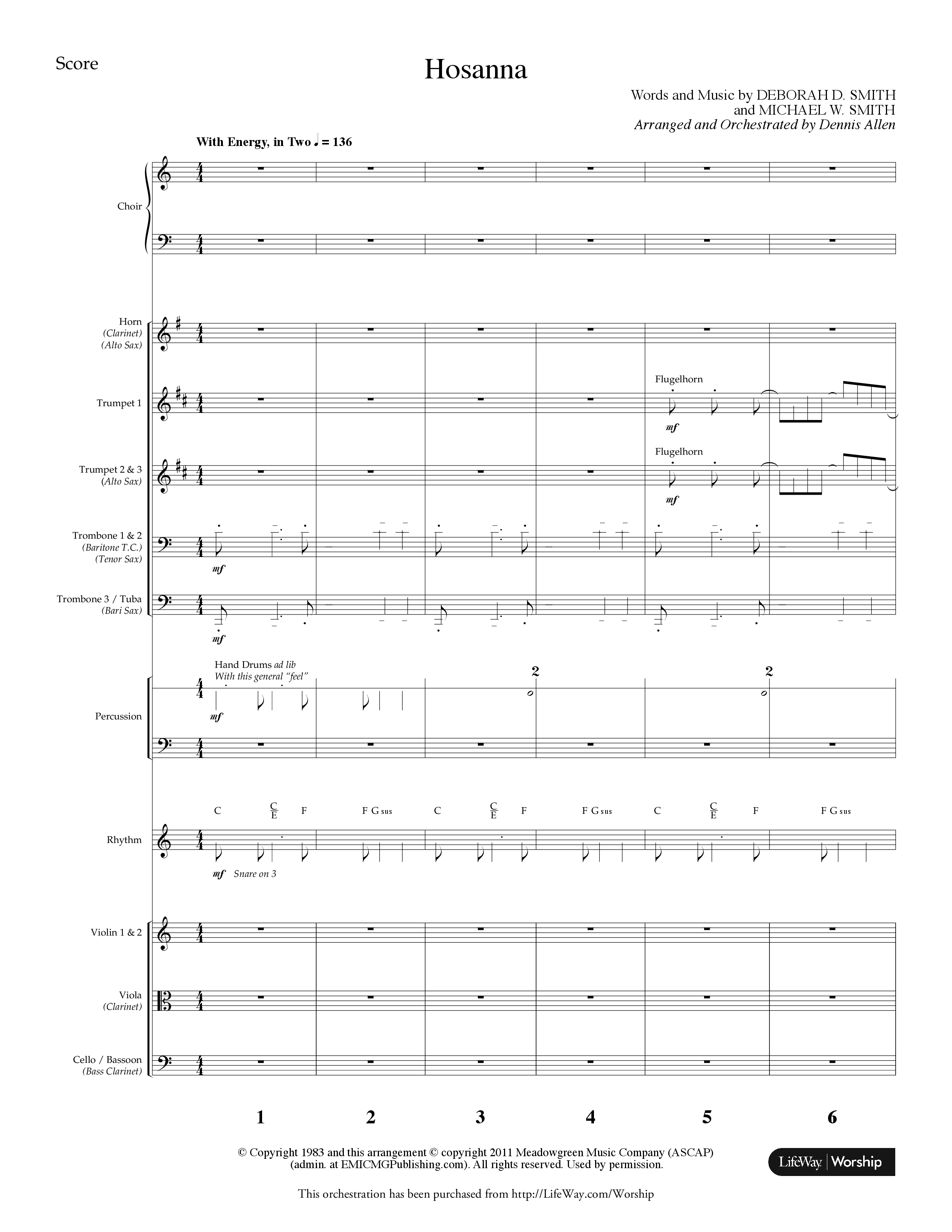 Near The Cross (9 Song Choral Collection) Song 2 (Orchestration) (Lifeway Choral / Arr. Dennis Allen)