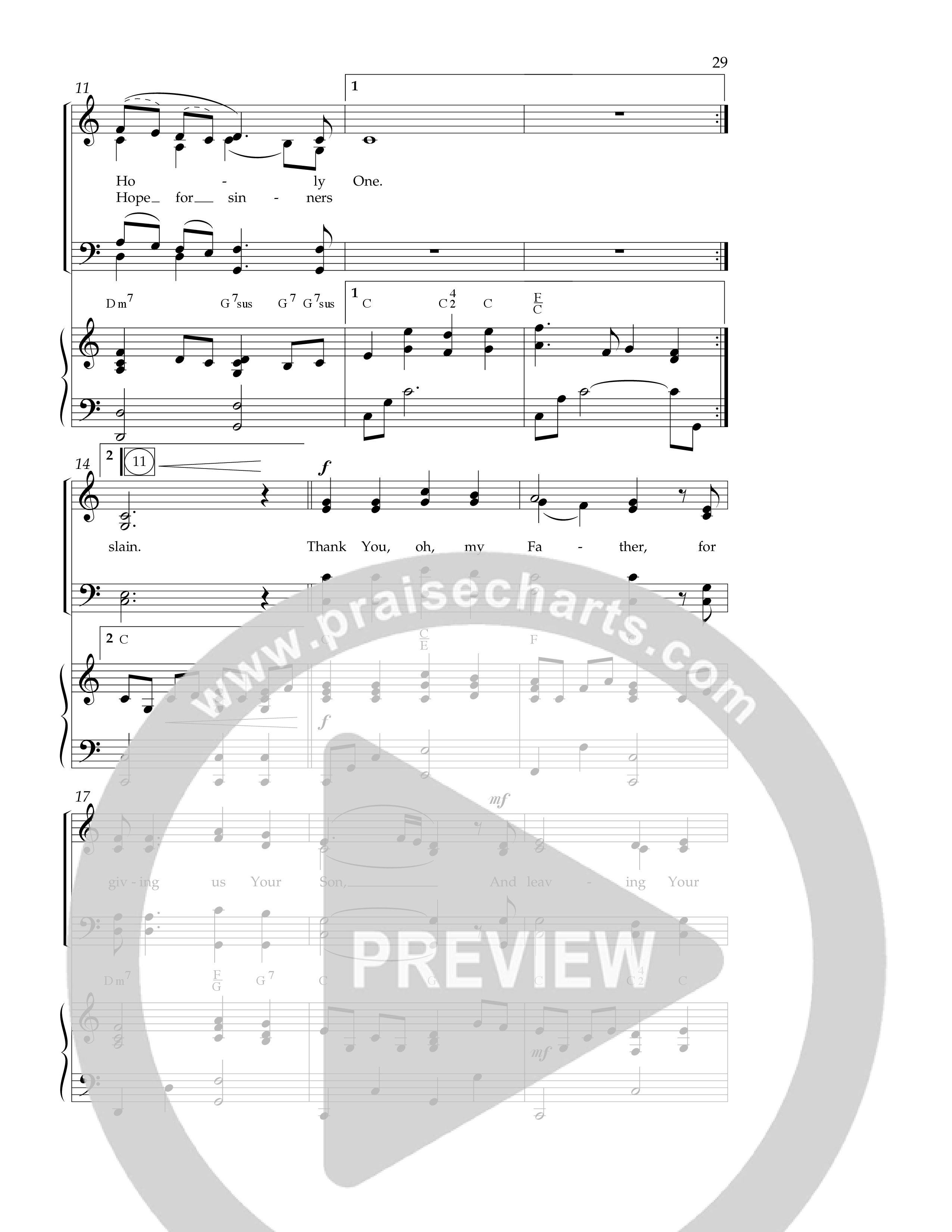 Near The Cross (9 Song Choral Collection) Song 3 (Piano SATB) (Lifeway Choral / Arr. Dennis Allen)