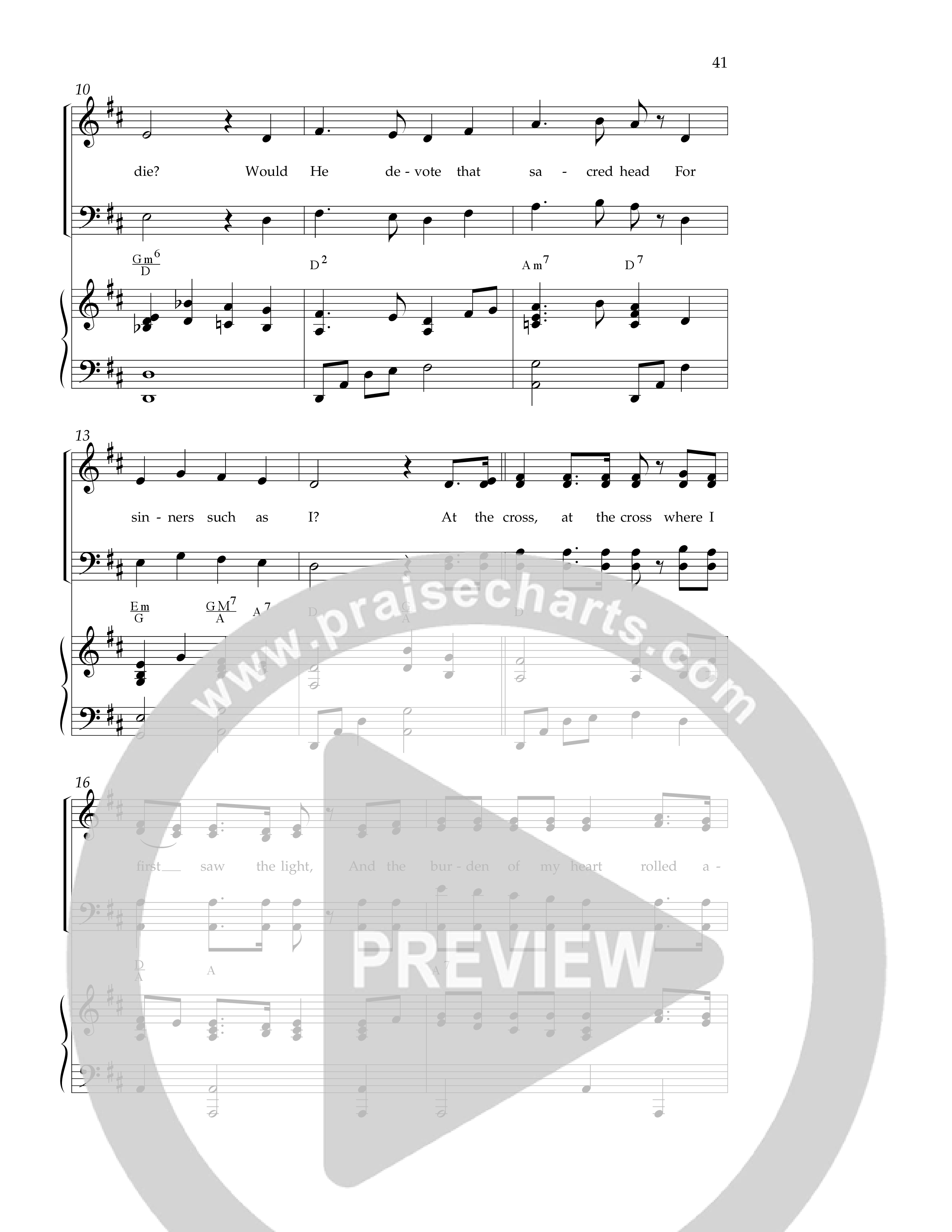 Near The Cross (9 Song Choral Collection) Song 5 (Piano SATB) (Lifeway Choral / Arr. Dennis Allen)