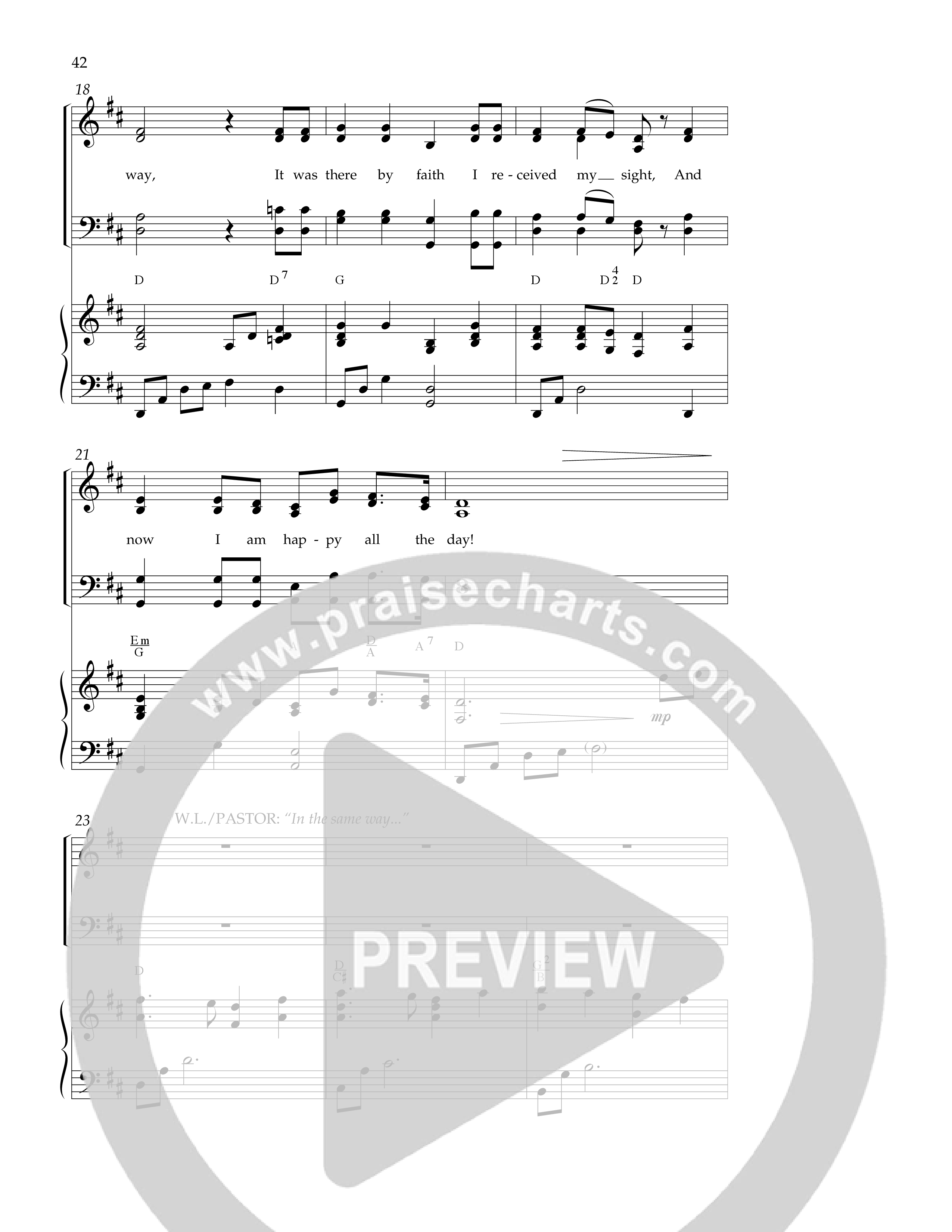 Near The Cross (9 Song Choral Collection) Song 5 (Piano SATB) (Lifeway Choral / Arr. Dennis Allen)