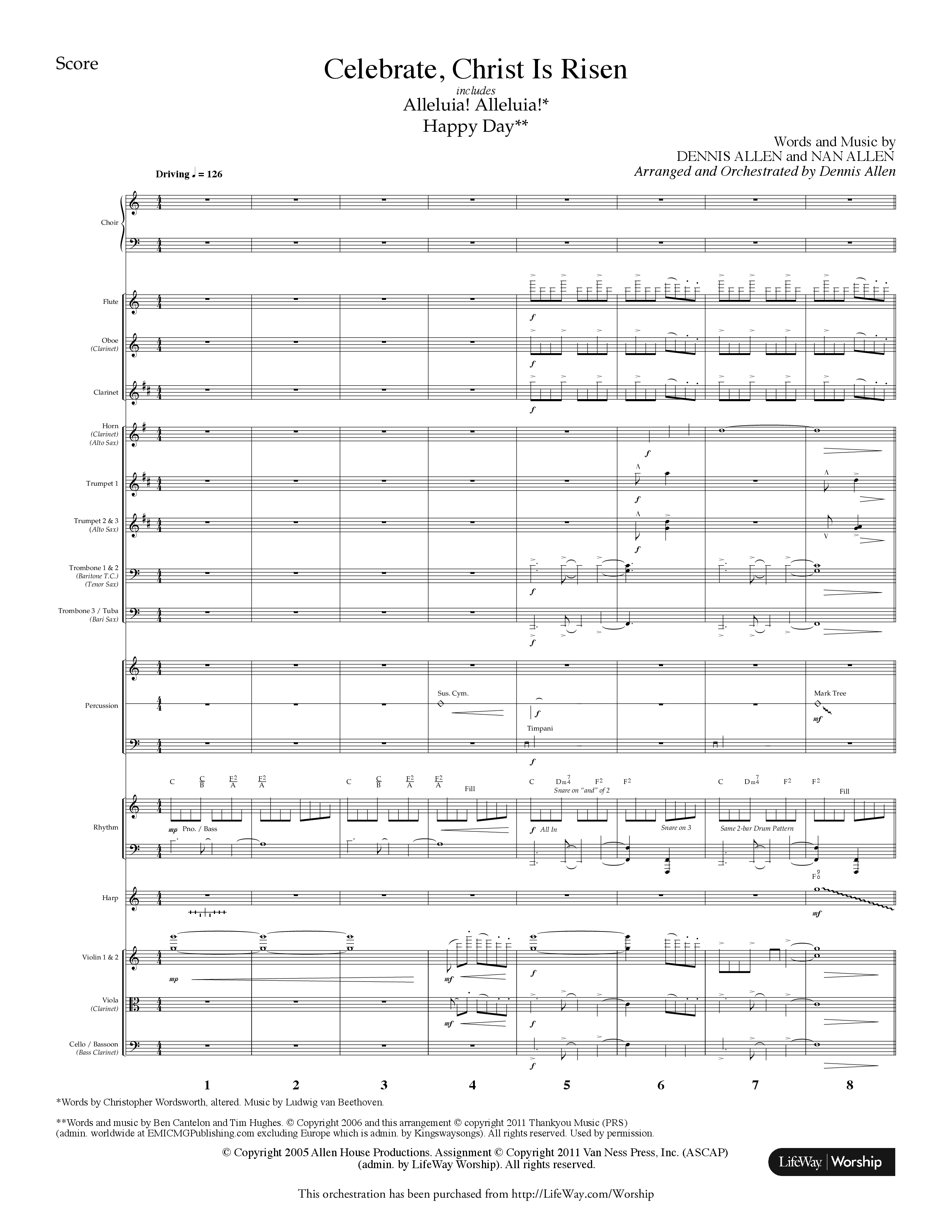 Near The Cross (9 Song Choral Collection) Song 7 (Orchestration) (Lifeway Choral / Arr. Dennis Allen)