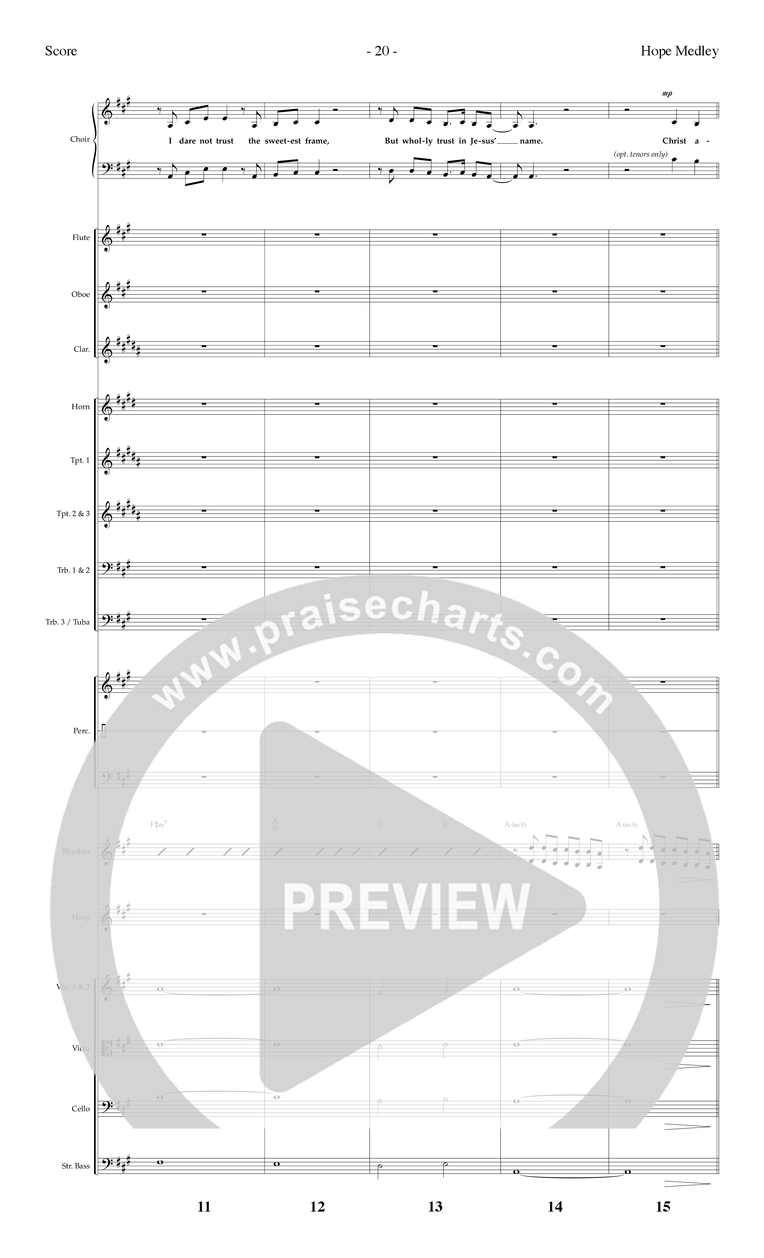 Living Hope (6 Song Choral Collection) Song 2 (Orchestration) (Lifeway Choral / Arr. Dennis Allen)