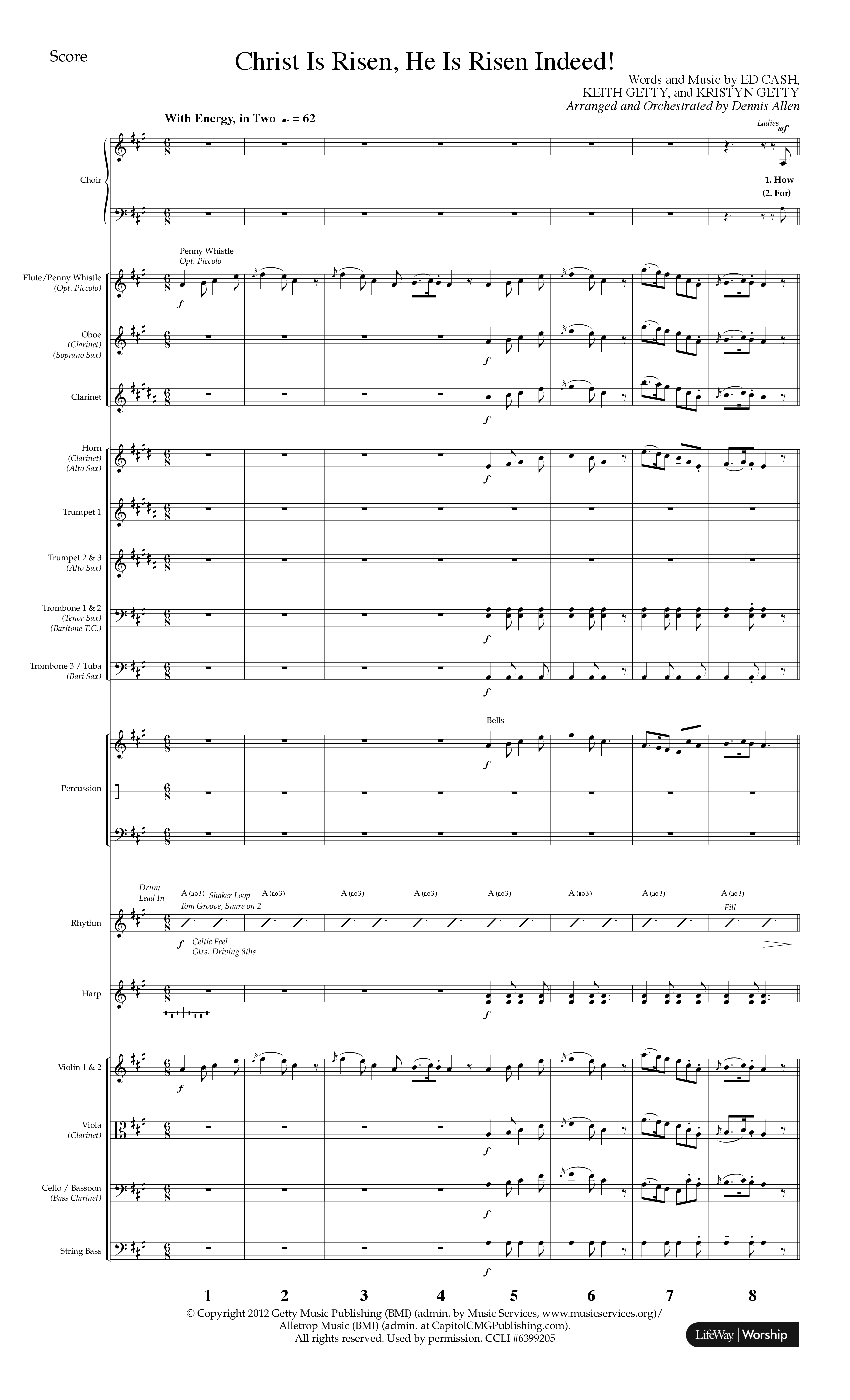 Living Hope (6 Song Choral Collection) Song 4 (Orchestration) (Lifeway Choral / Arr. Dennis Allen)