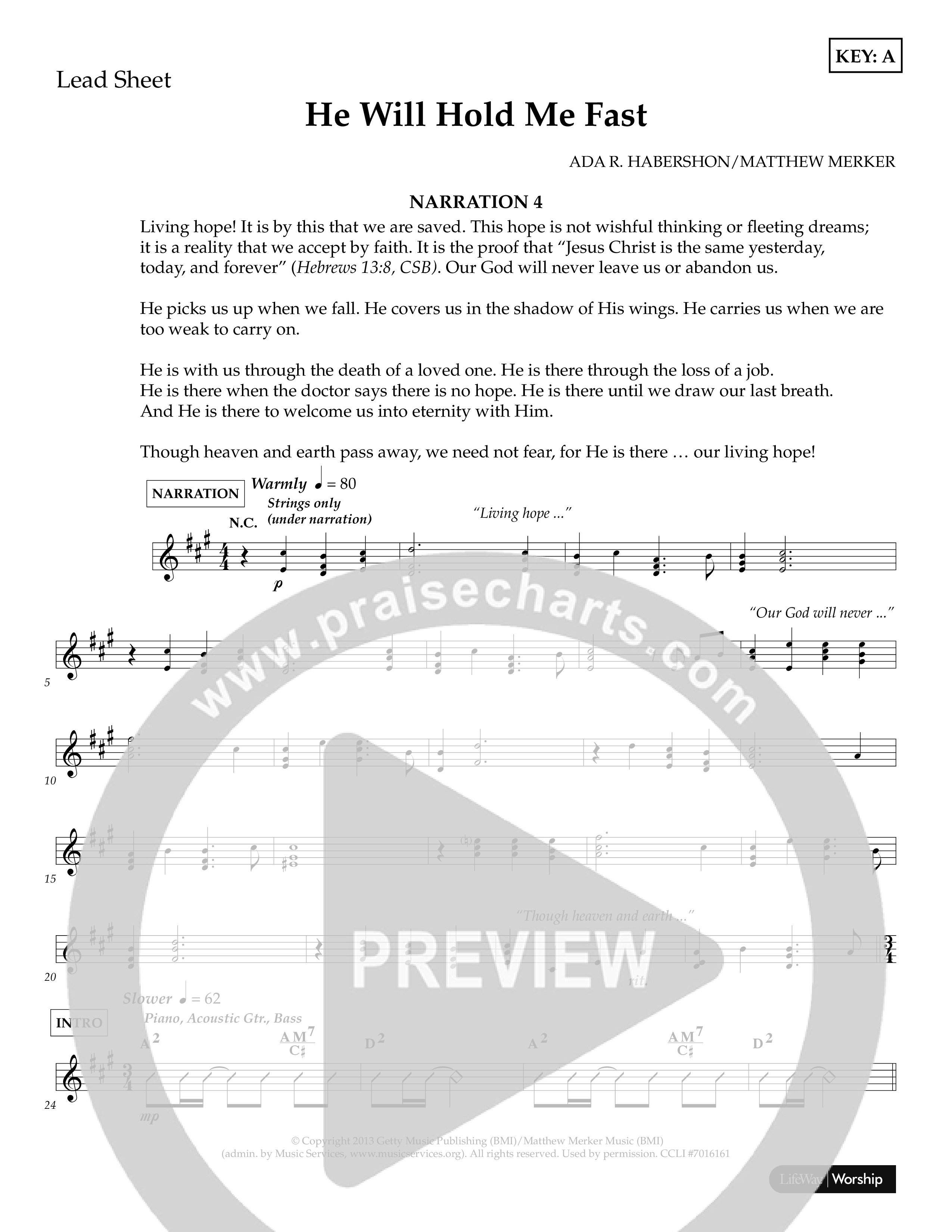 Living Hope (6 Song Choral Collection) Song 5 (Lead & Chords) (Lifeway Choral / Arr. Dennis Allen)