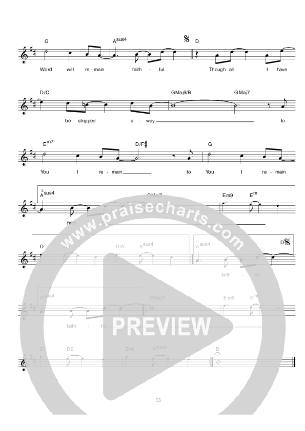 Faithful Lead & Piano (Hillsong Worship)