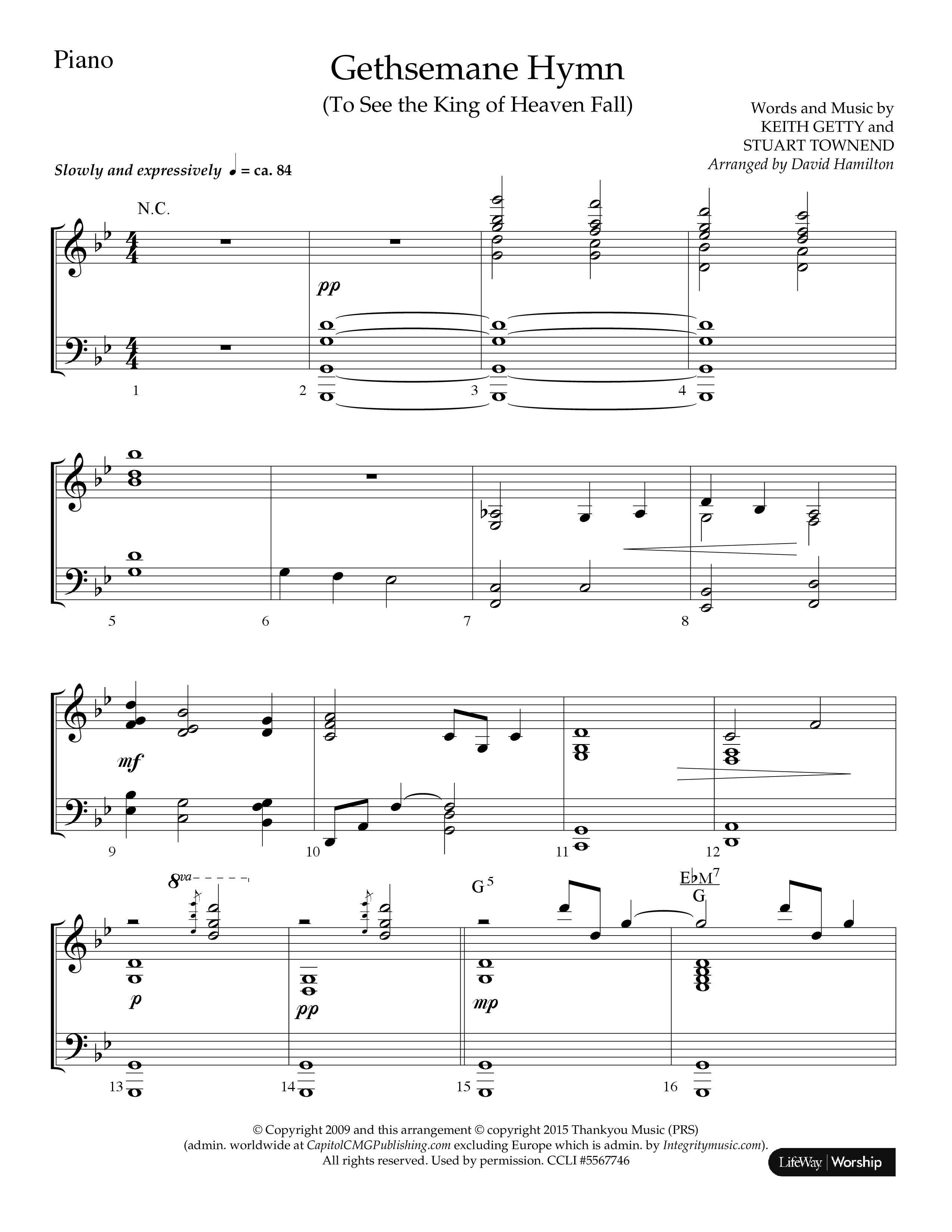 The Power Of The Cross (4 Song Choral Collection) Song 2 (Rhythm) (Lifeway Choral / Arr. David Hamilton)