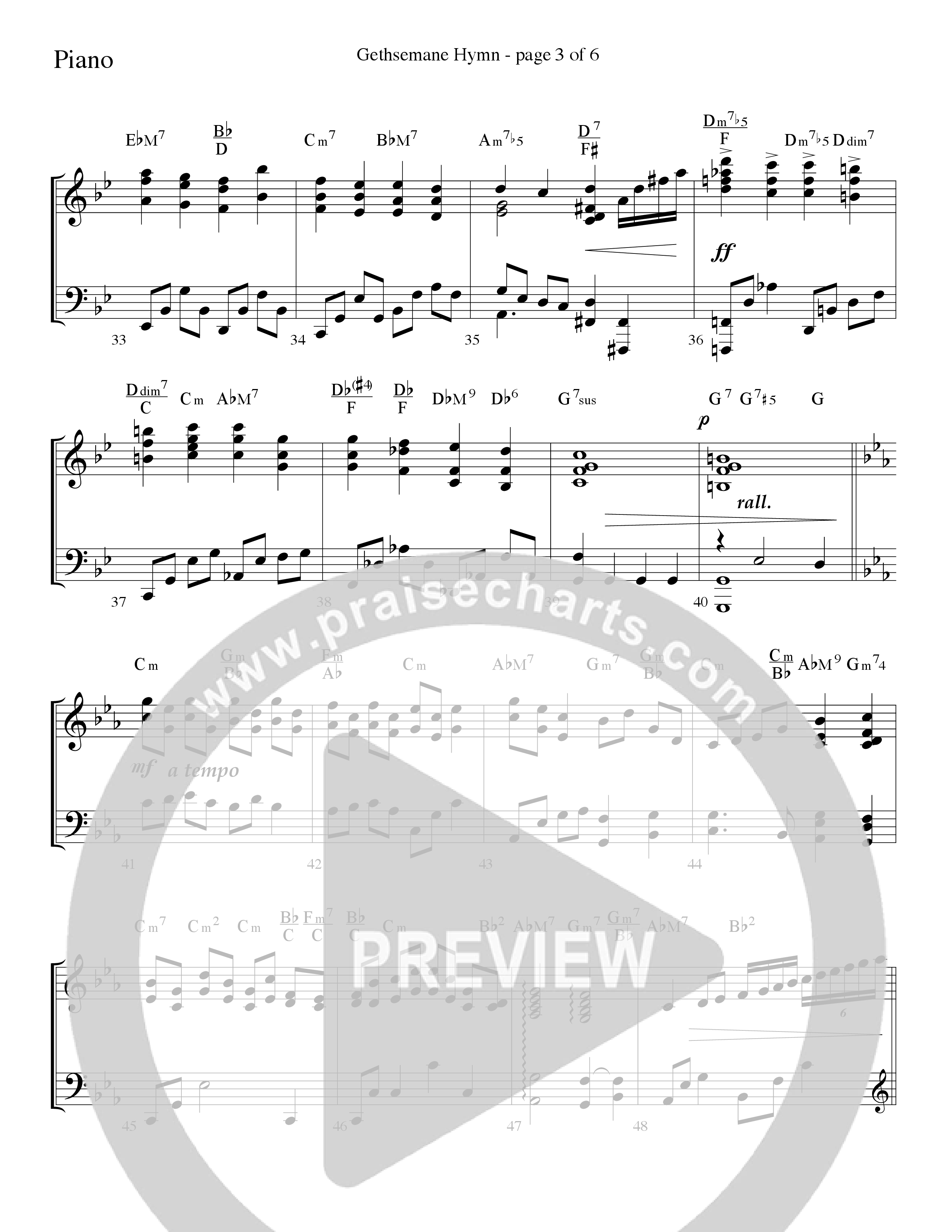 The Power Of The Cross (4 Song Choral Collection) Song 2 (Rhythm) (Lifeway Choral / Arr. David Hamilton)