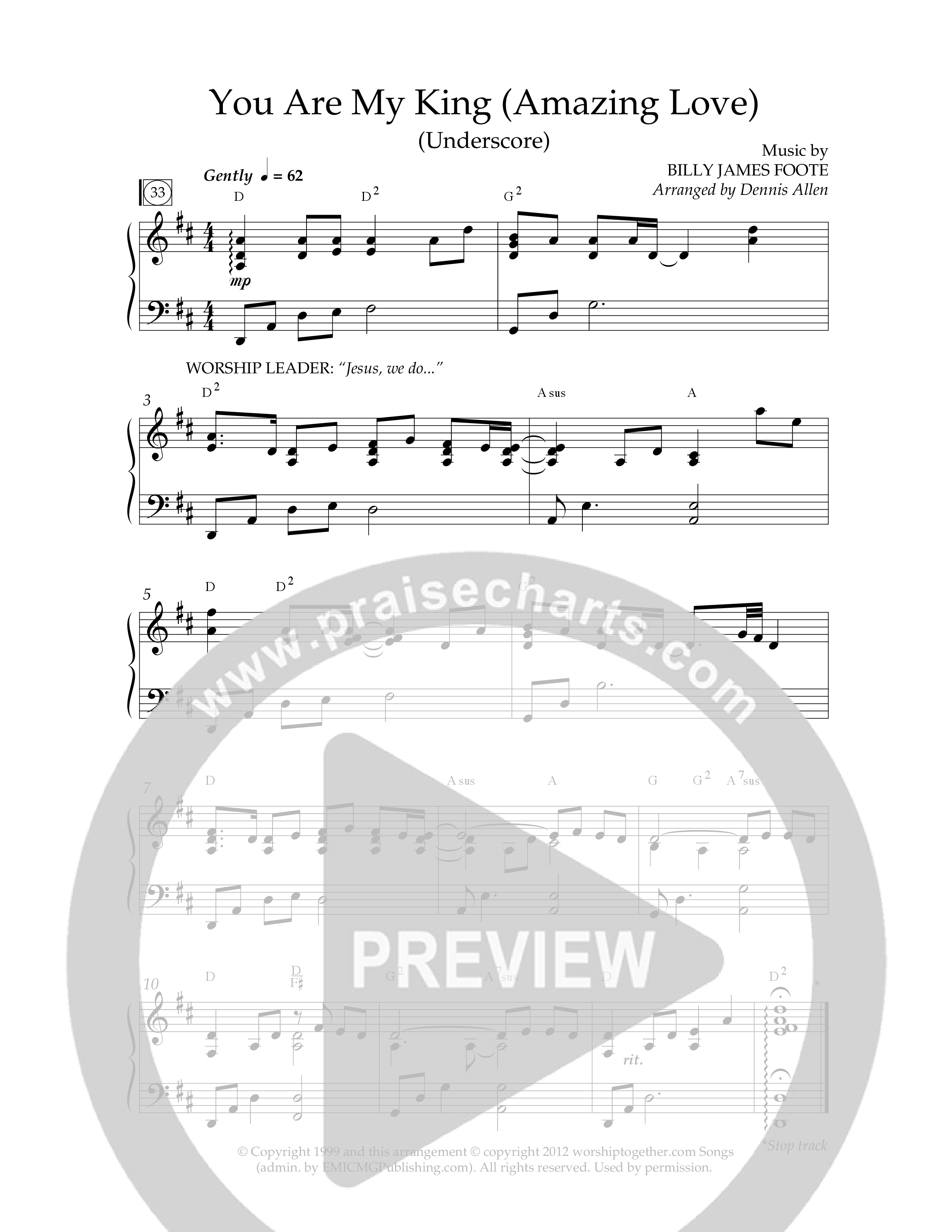 To The Risen King (7 Song Choral Collection) Song 7 (Piano SATB) (Lifeway Choral / Arr. Dennis Allen)