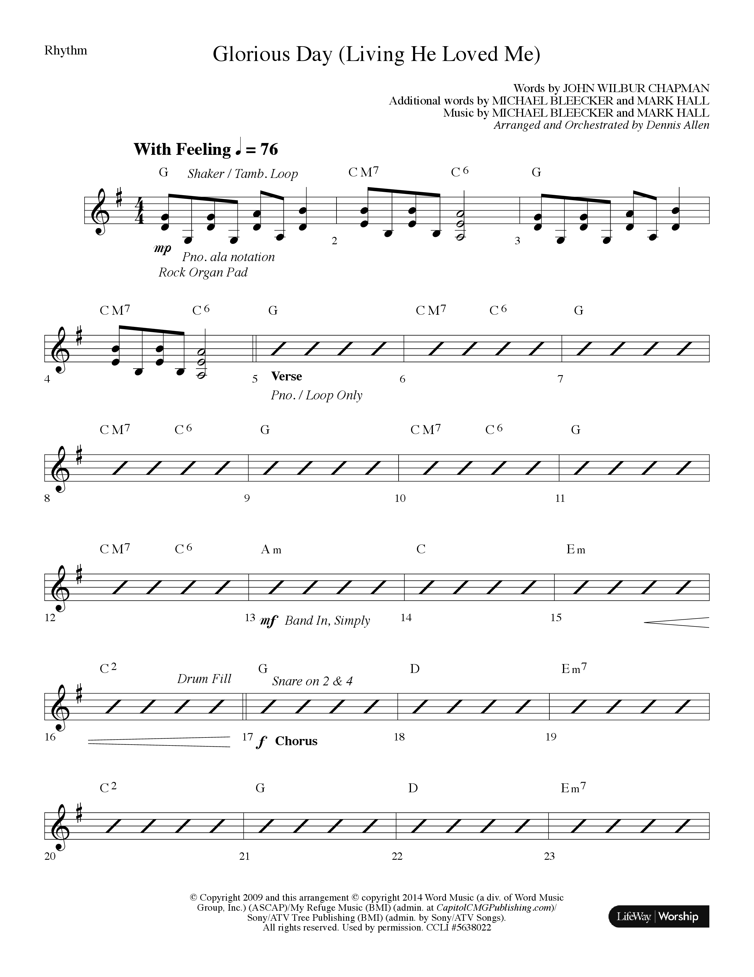 Your Grace Still Amazes Me (8 Song Choral Collection) Song 2 (Rhythm) (Lifeway Choral / Arr. Dennis Allen)