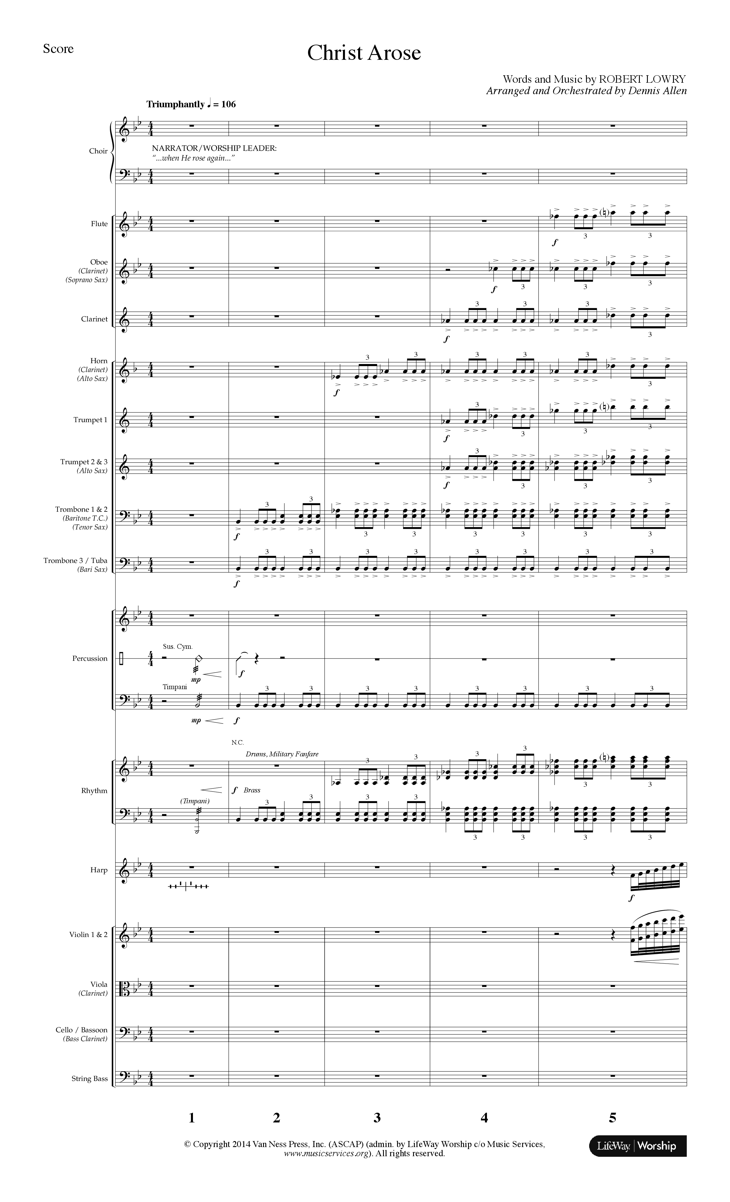 Your Grace Still Amazes Me (8 Song Choral Collection) Song 3 (Orchestration) (Lifeway Choral / Arr. Dennis Allen)