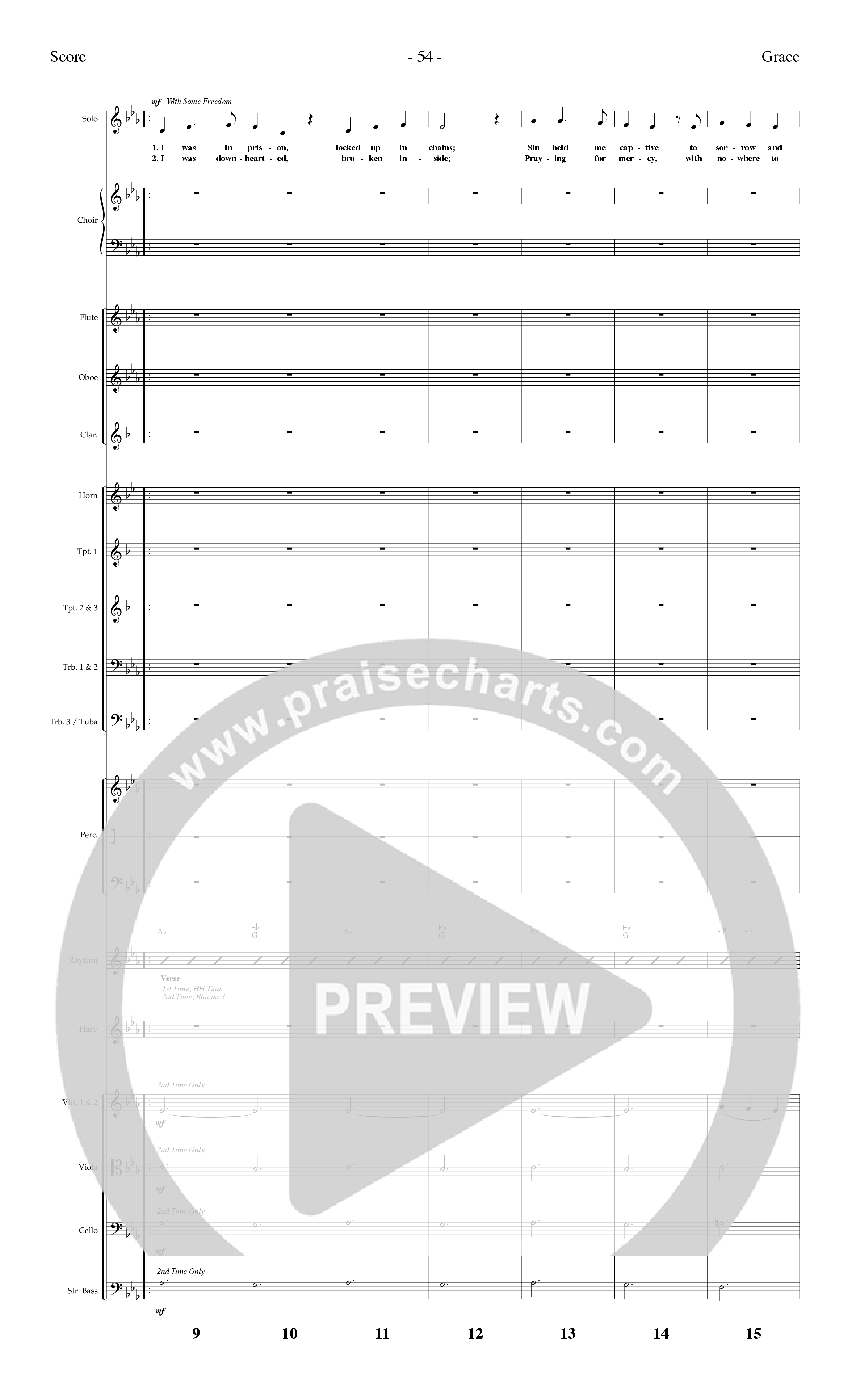 Your Grace Still Amazes Me (8 Song Choral Collection) Song 4 (Orchestration) (Lifeway Choral / Arr. Dennis Allen)