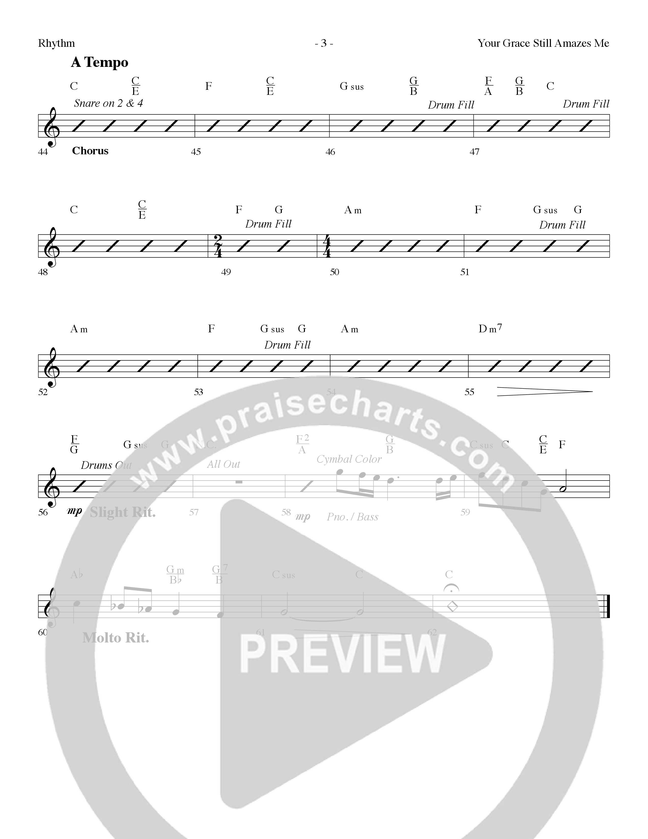 Your Grace Still Amazes Me (8 Song Choral Collection) Song 5 (Rhythm) (Lifeway Choral / Arr. Dennis Allen)