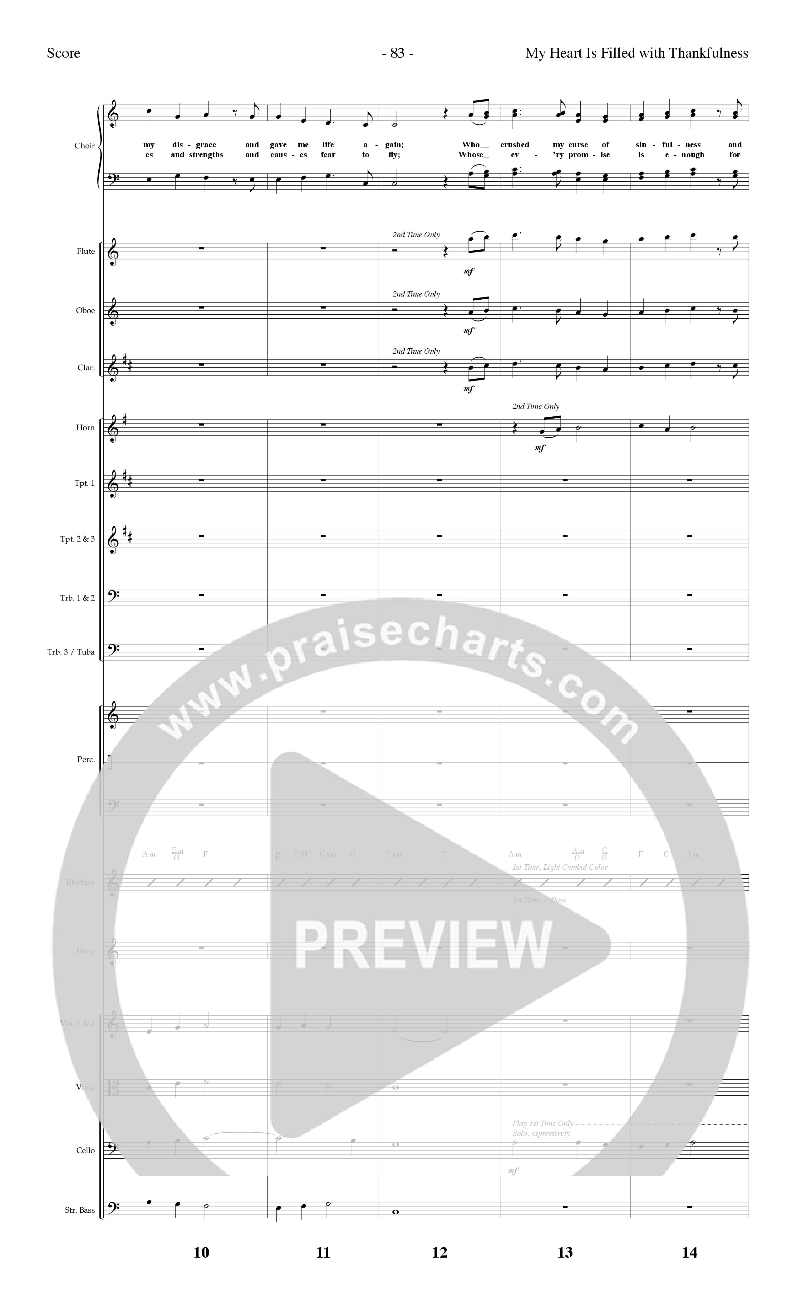 Your Grace Still Amazes Me (8 Song Choral Collection) Song 6 (Orchestration) (Lifeway Choral / Arr. Dennis Allen)