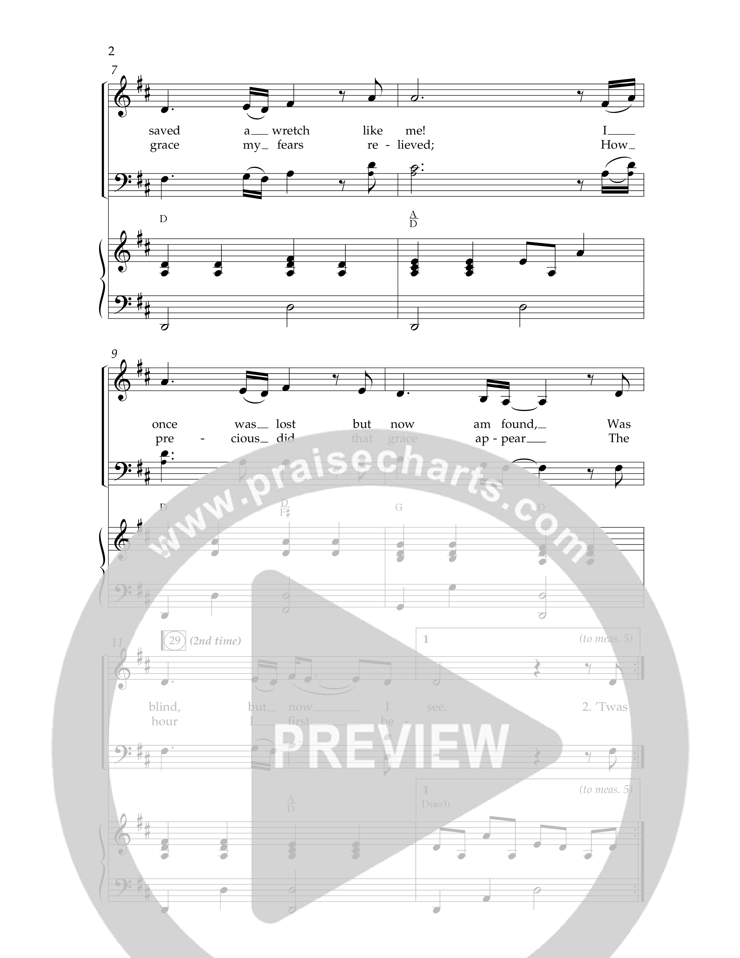 Your Grace Still Amazes Me (8 Song Choral Collection) Song 7 (Piano SATB) (Lifeway Choral / Arr. Dennis Allen)