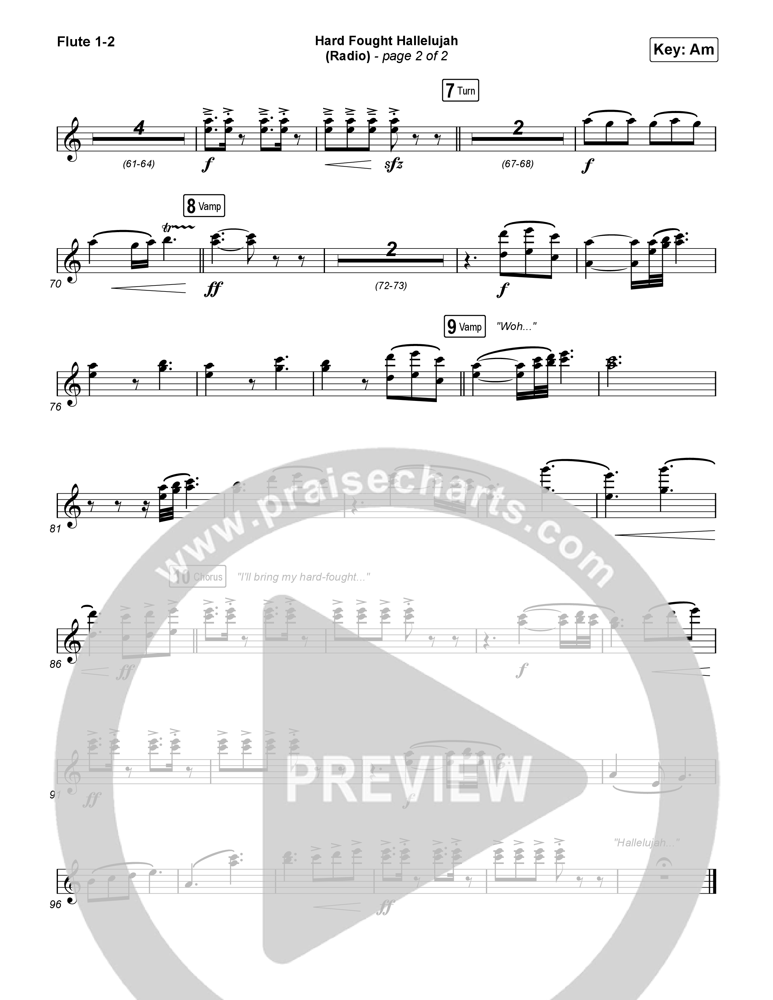 Hard Fought Hallelujah (Radio) Wind Pack (Brandon Lake)