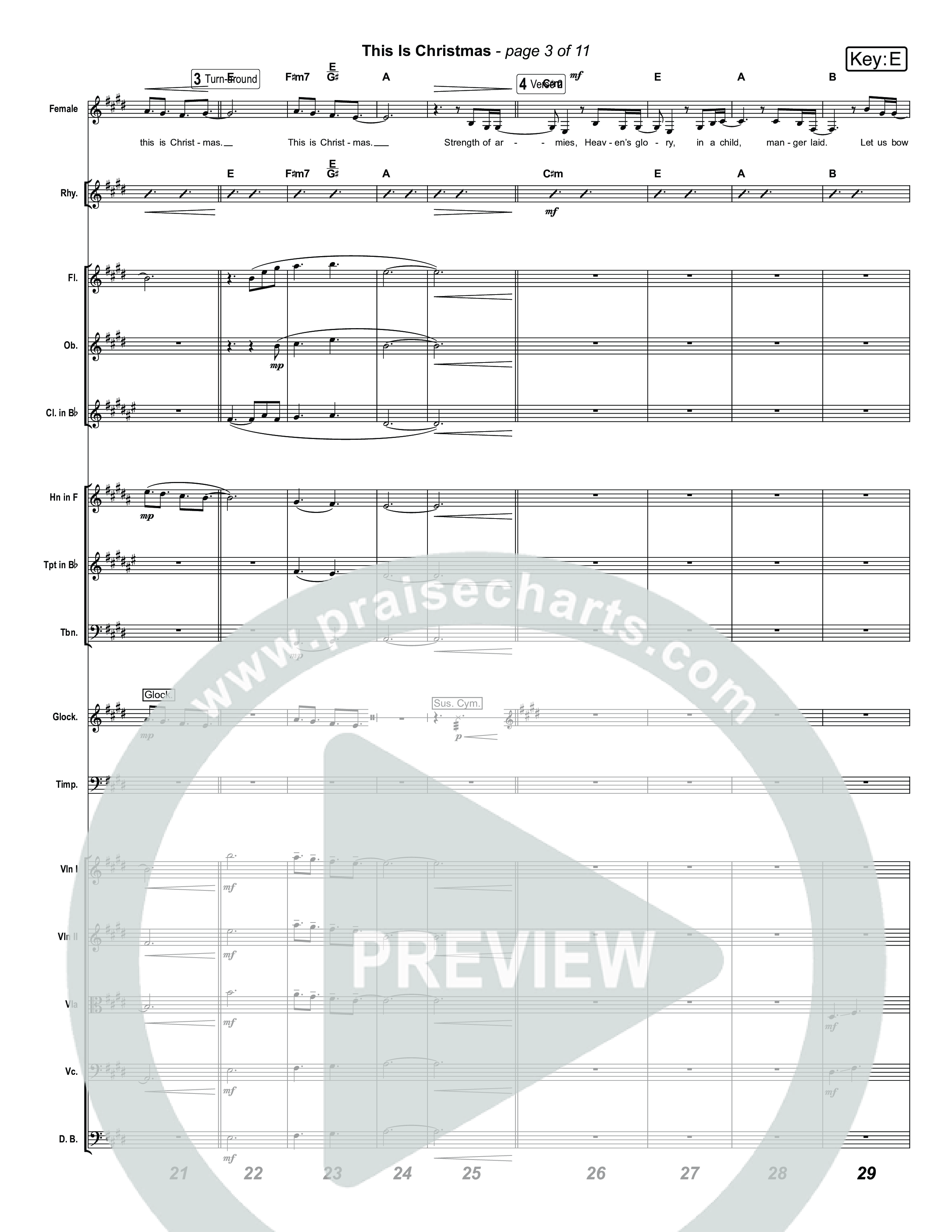 This Is Christmas (Live) Conductor's Score (Museum Of The Bible / Tasha Layton / Indiana Wesleyan University Choir / Arr. Keith Everett Smith)