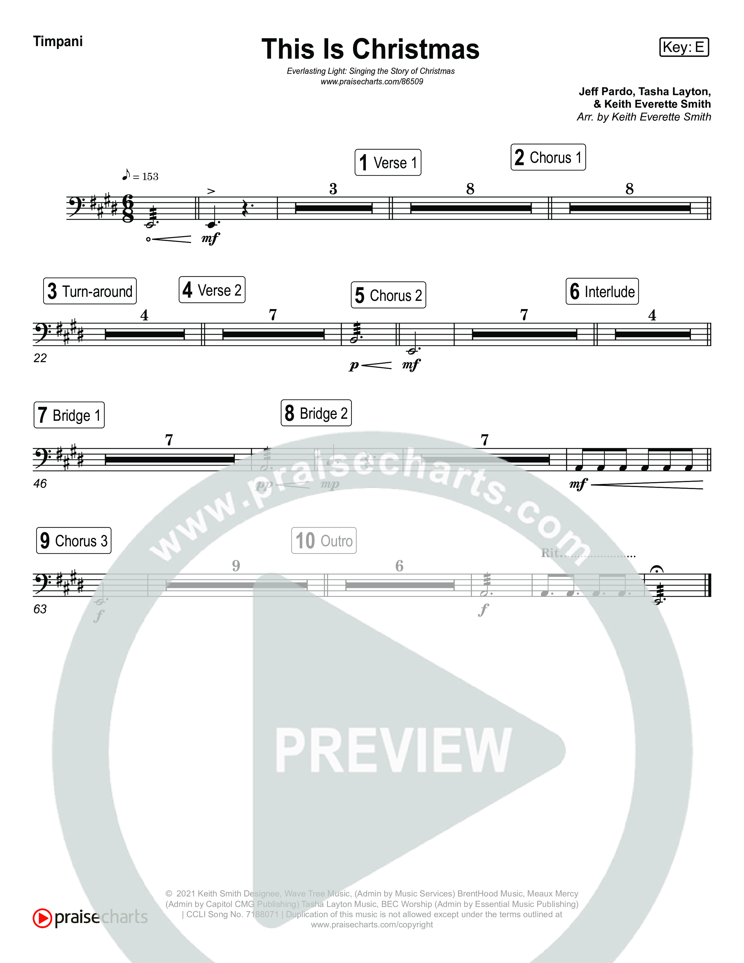 This Is Christmas (Live) Timpani (Museum Of The Bible / Tasha Layton / Indiana Wesleyan University Choir / Arr. Keith Everett Smith)