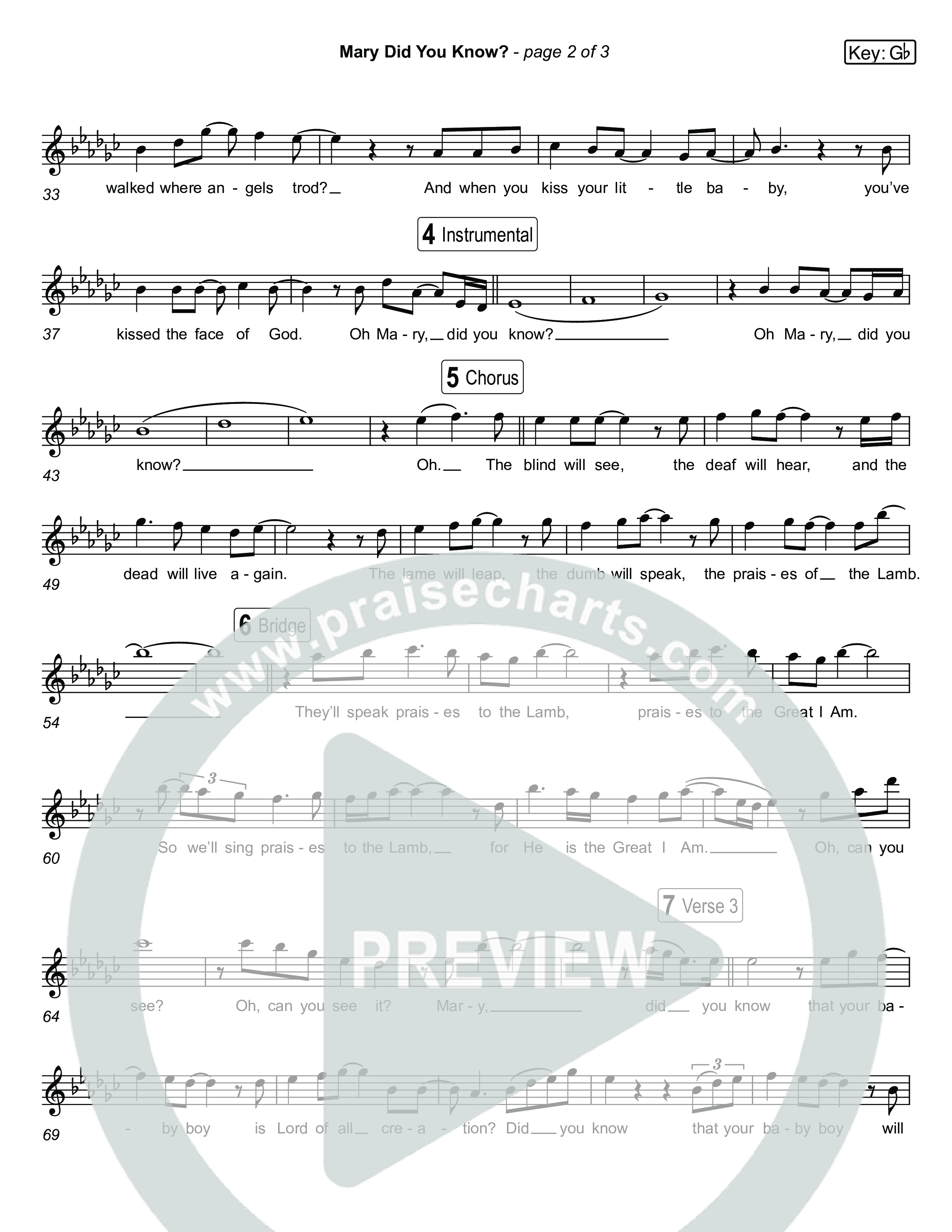 Mary Did You Know (Live) Choir Sheet (SATB) (Museum Of The Bible / Anthony Evans / Indiana Wesleyan University Choir / Arr. Roy Colton II)