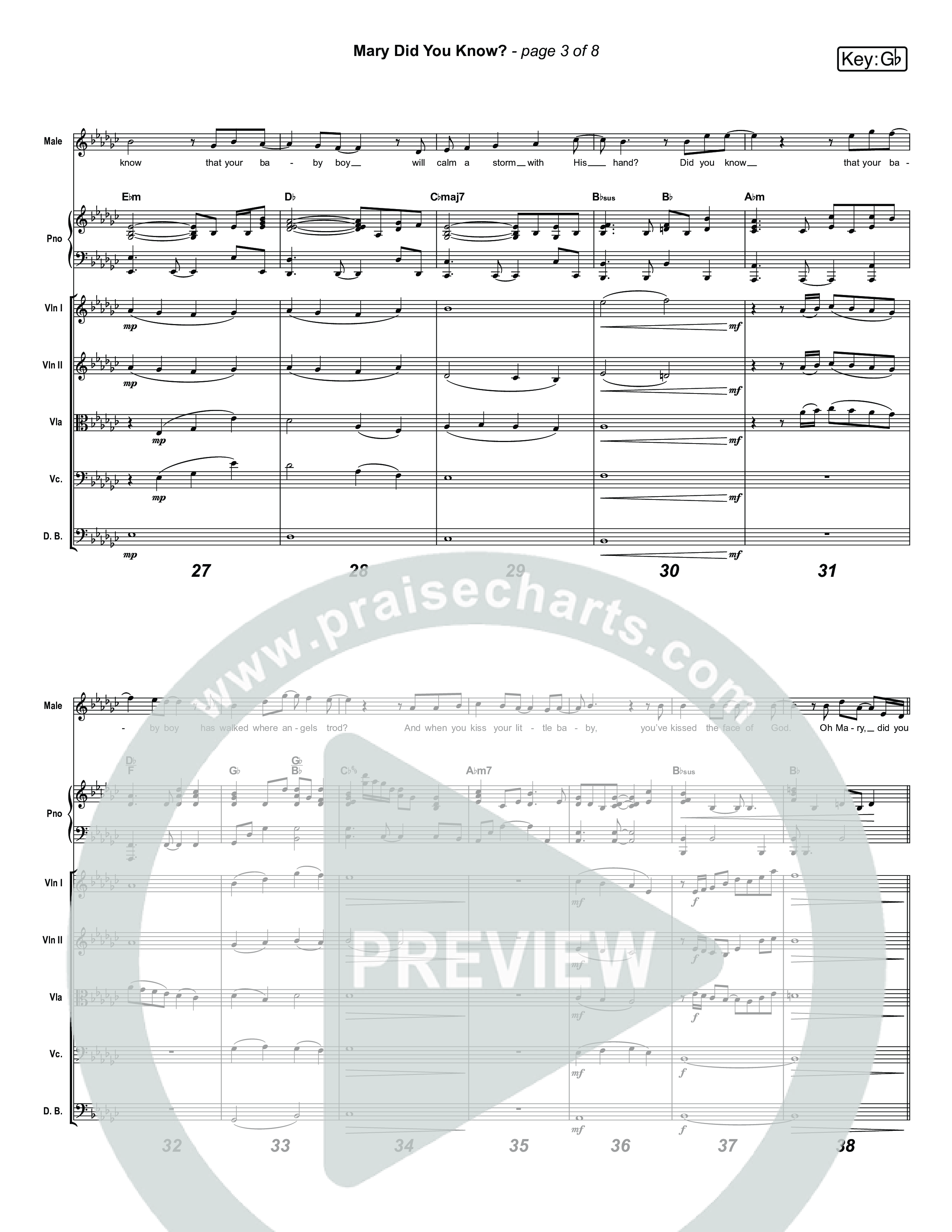Mary Did You Know (Live) Orchestration (Museum Of The Bible / Anthony Evans / Indiana Wesleyan University Choir / Arr. Roy Colton II)