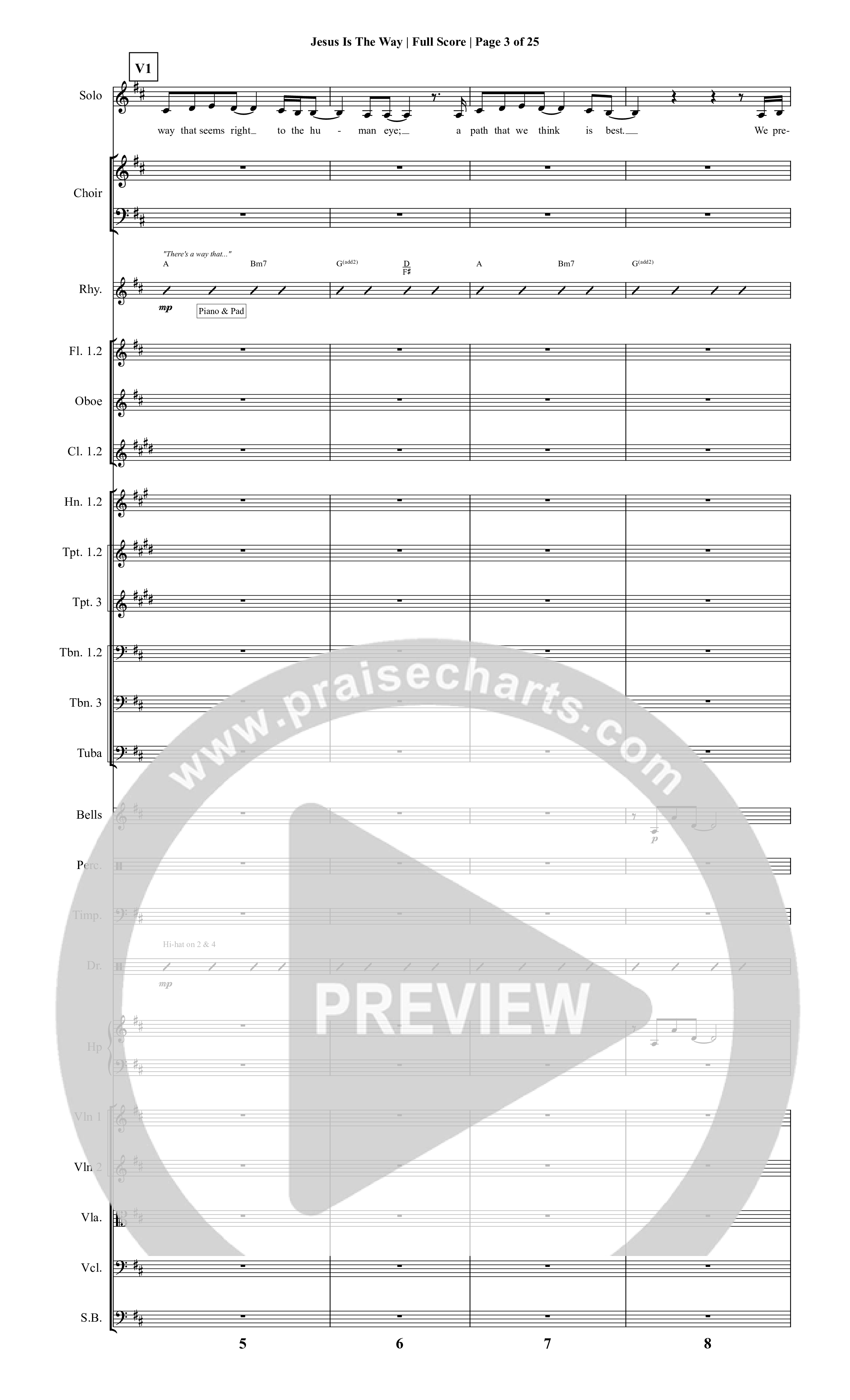 It Is Written (19 Song Choral Collection) Song 13 (Orchestration) (Christopher R. Brown)