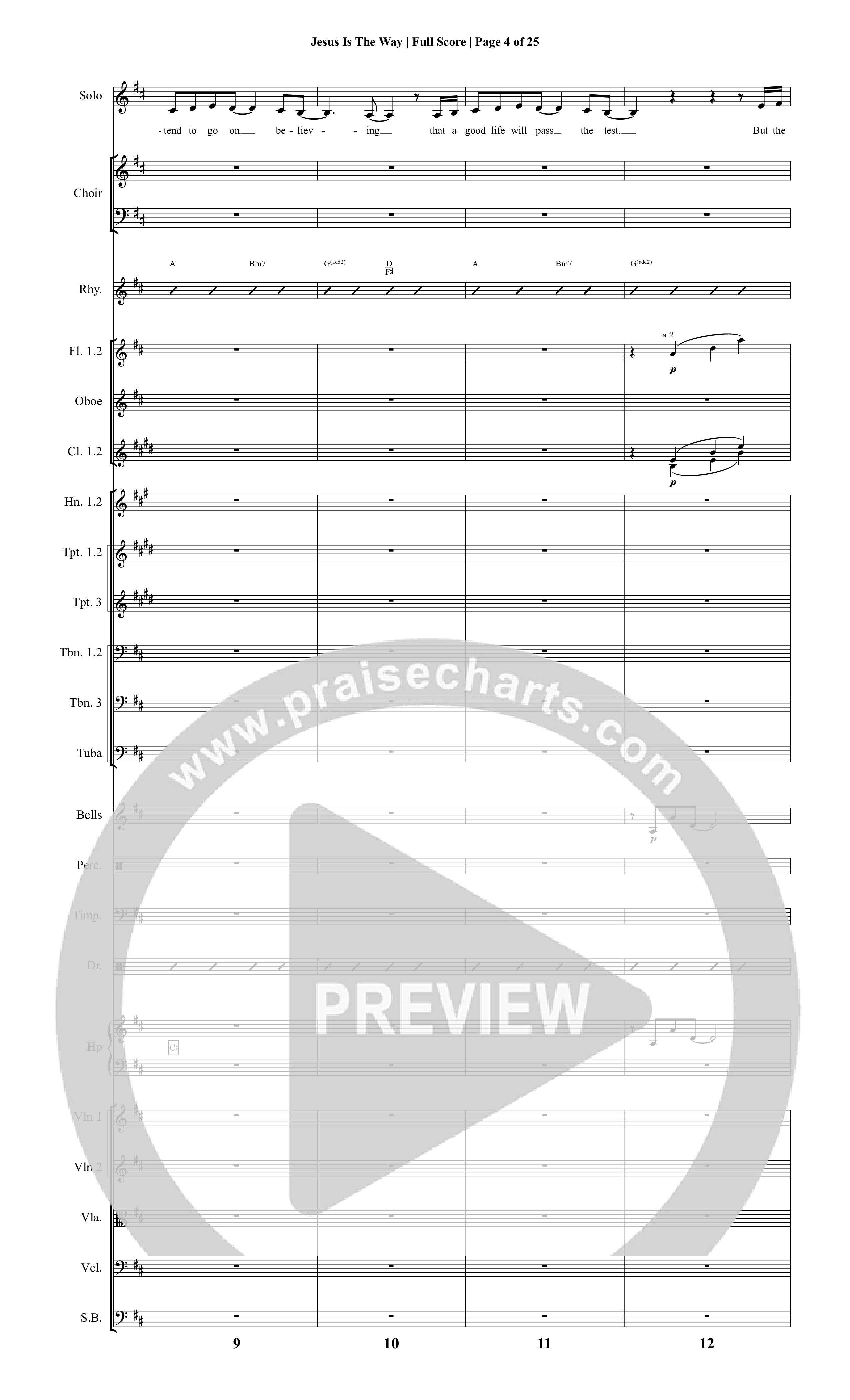 It Is Written (19 Song Choral Collection) Song 13 (Orchestration) (Christopher R. Brown)