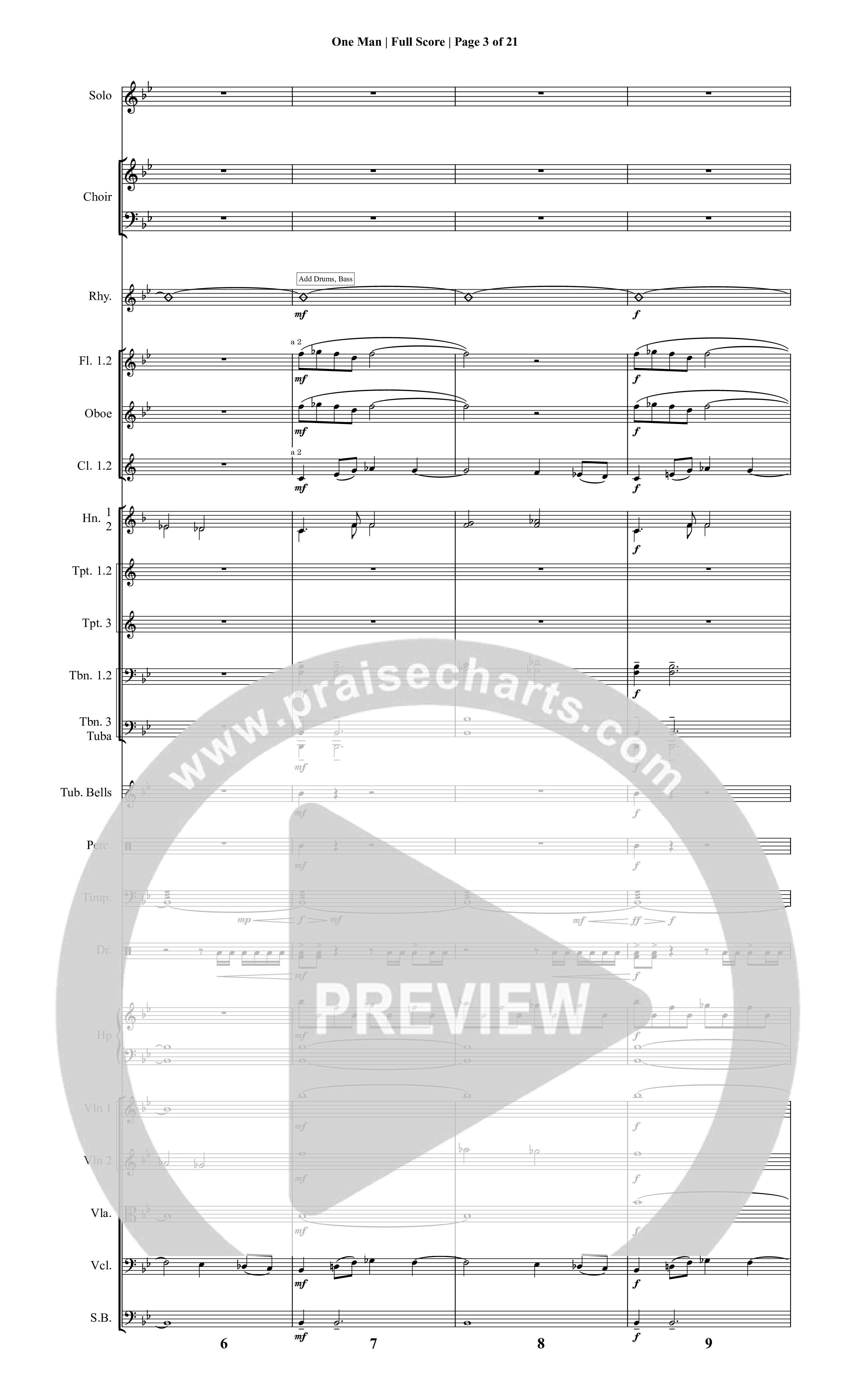 It Is Written (19 Song Choral Collection) Song 14 (Orchestration) (Christopher R. Brown)