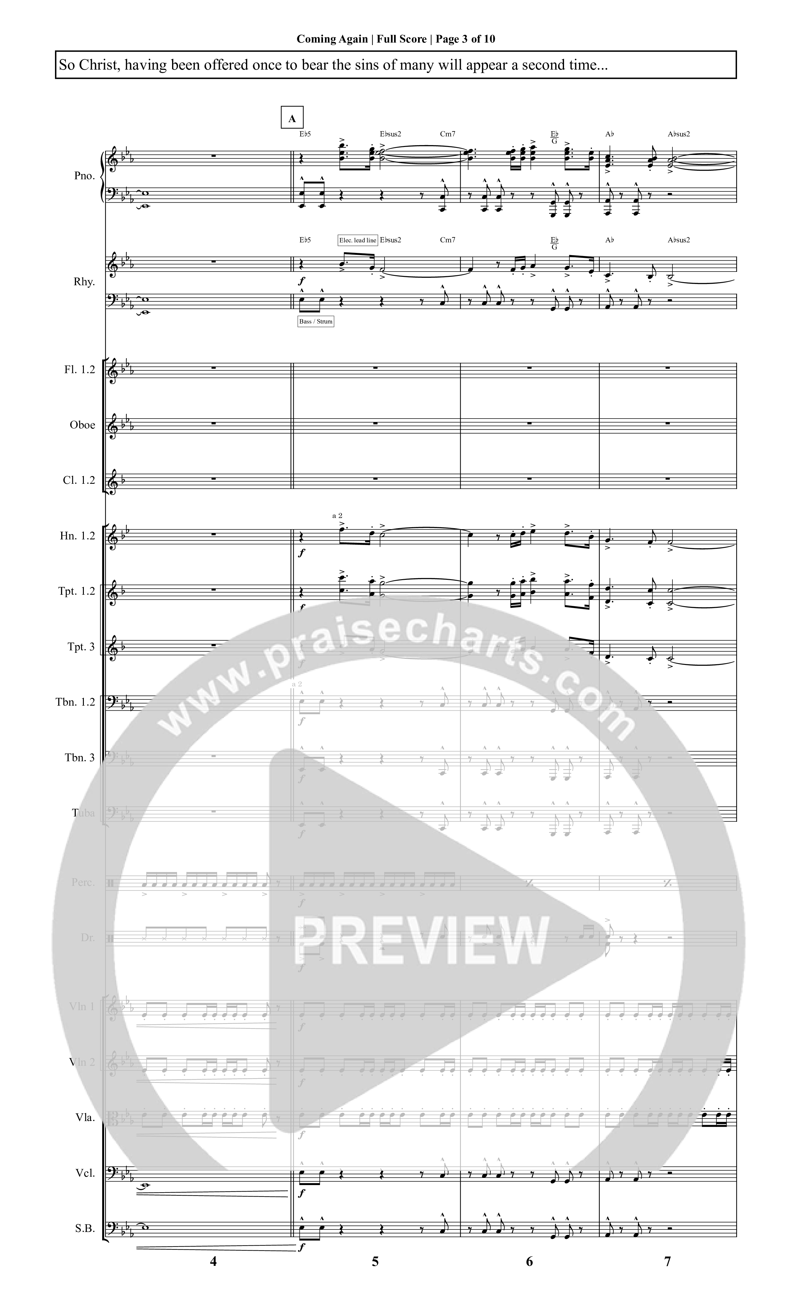 It Is Written (19 Song Choral Collection) Song 18 (Orchestration) (Christopher R. Brown)
