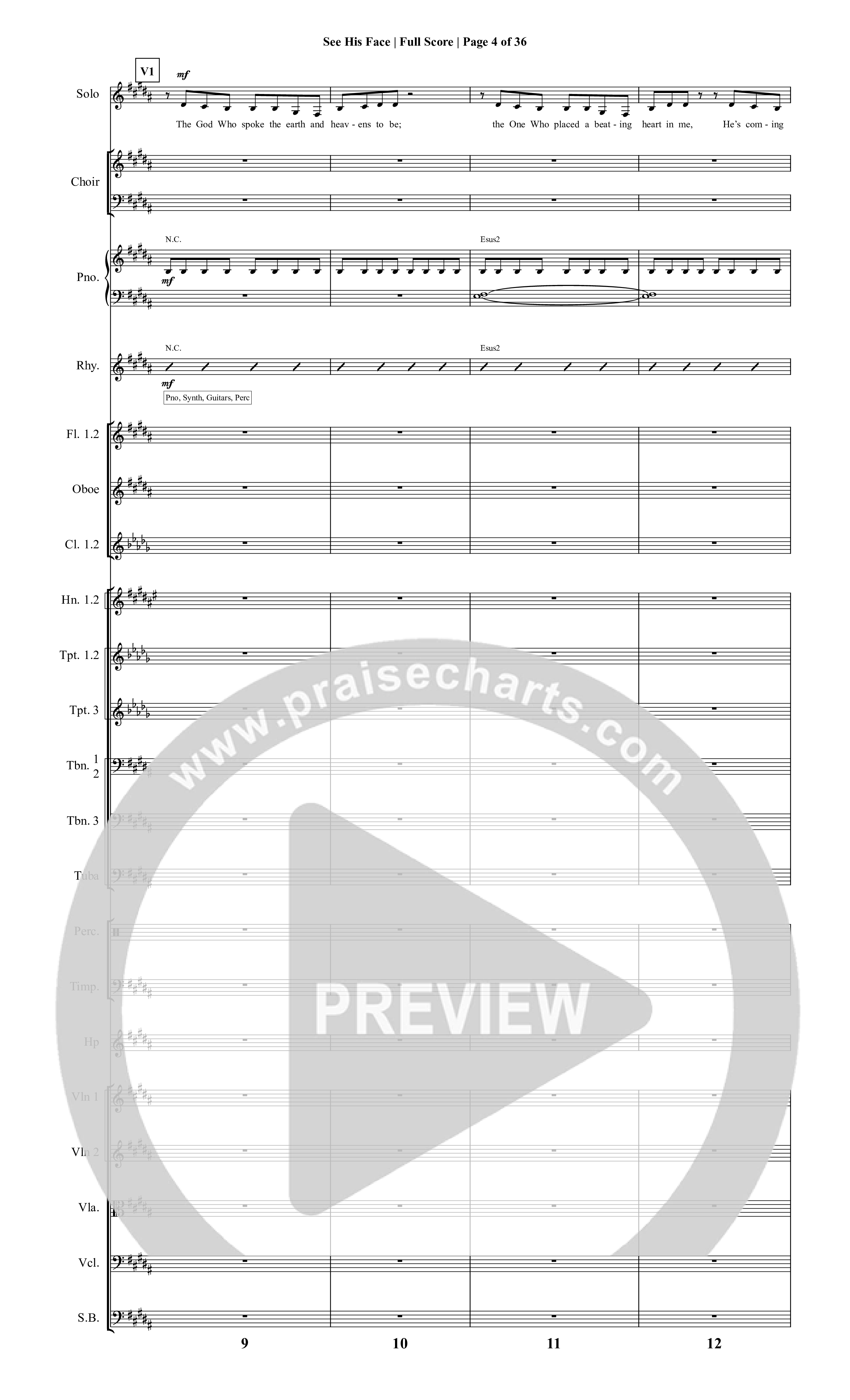 It Is Written (19 Song Choral Collection) Song 19 (Orchestration) (Christopher R. Brown)